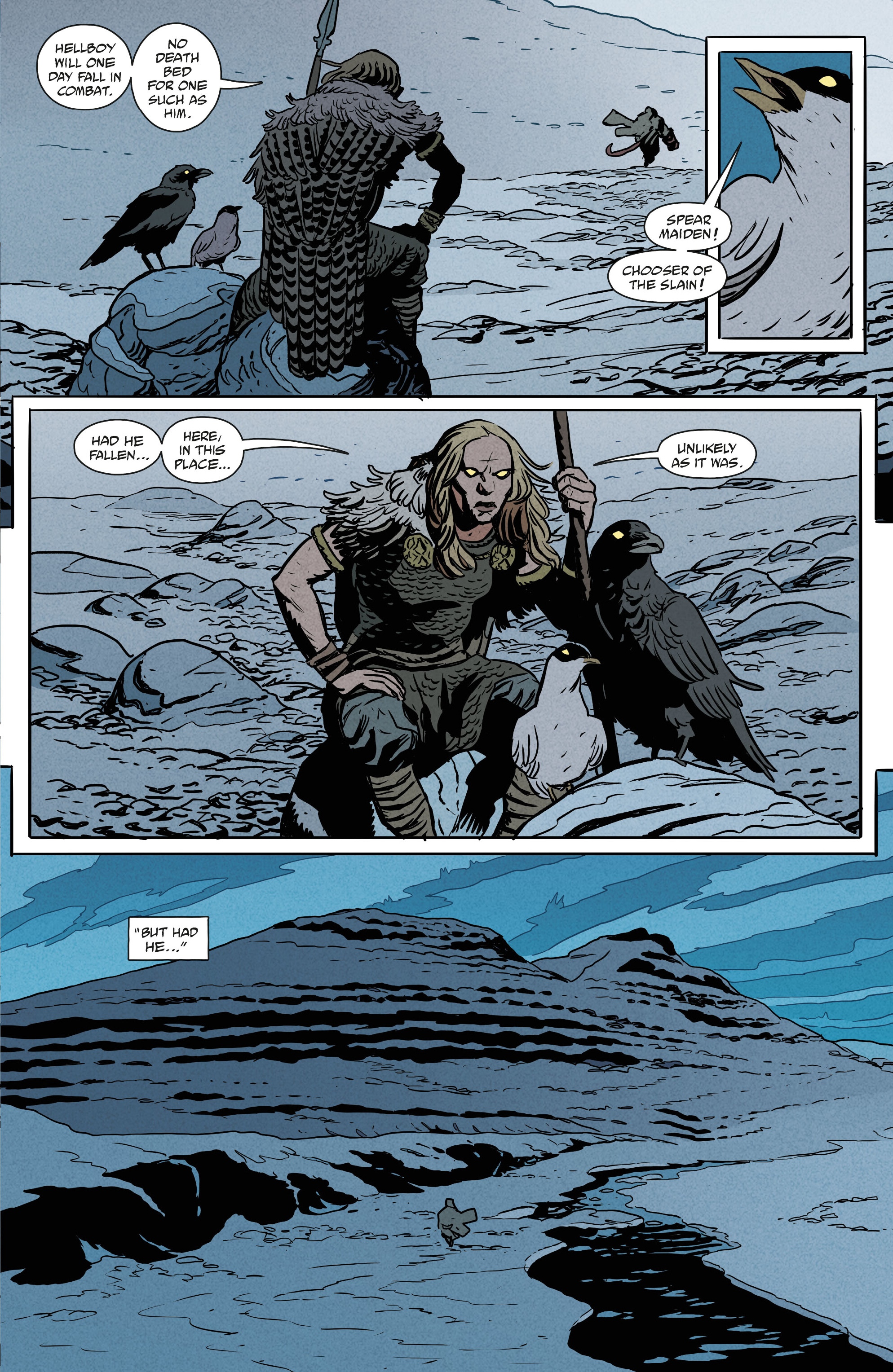 Read online Hellboy Winter Special: The Yule Cat comic -  Issue # Full - 21