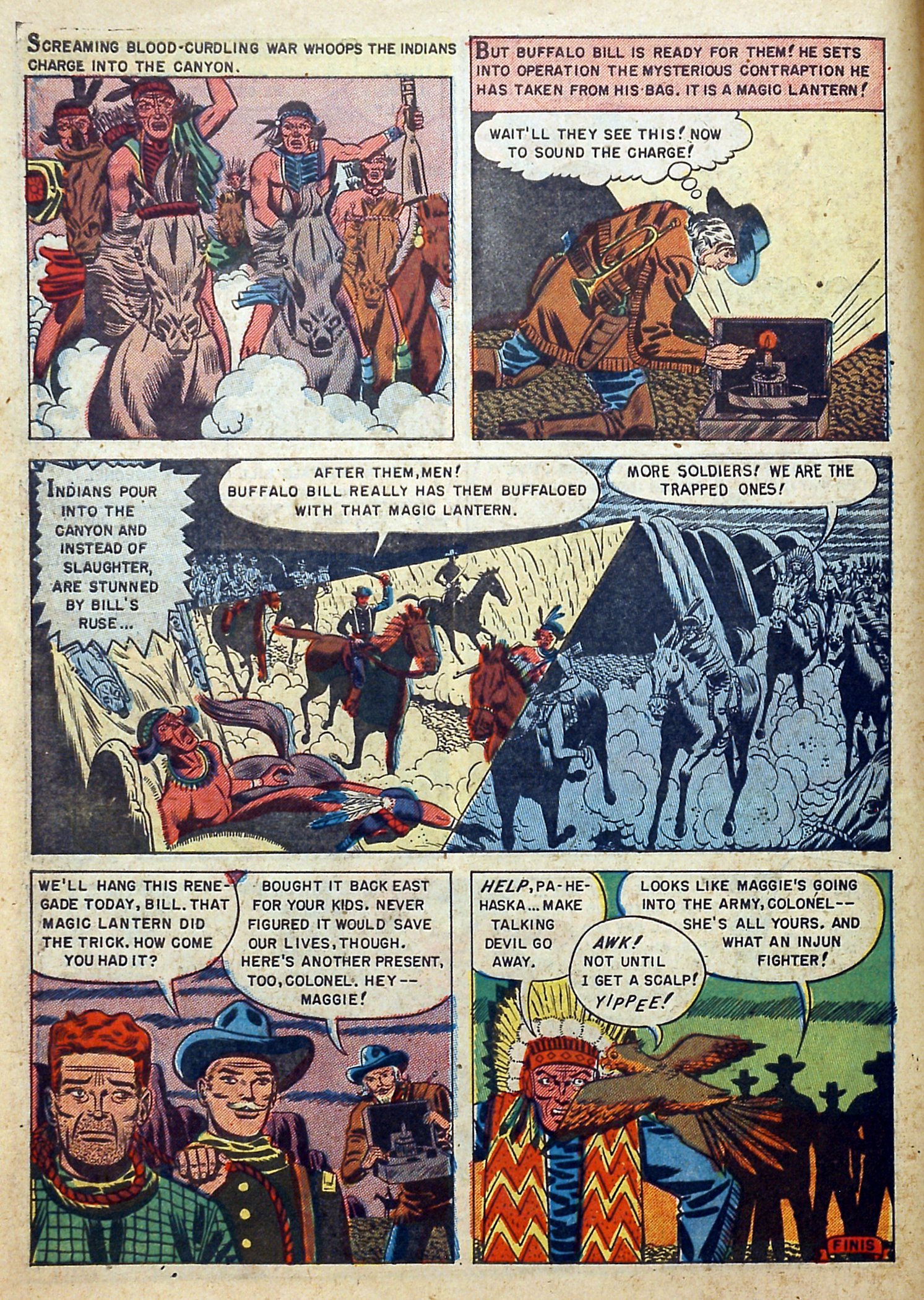 Read online Buffalo Bill comic -  Issue #4 - 10