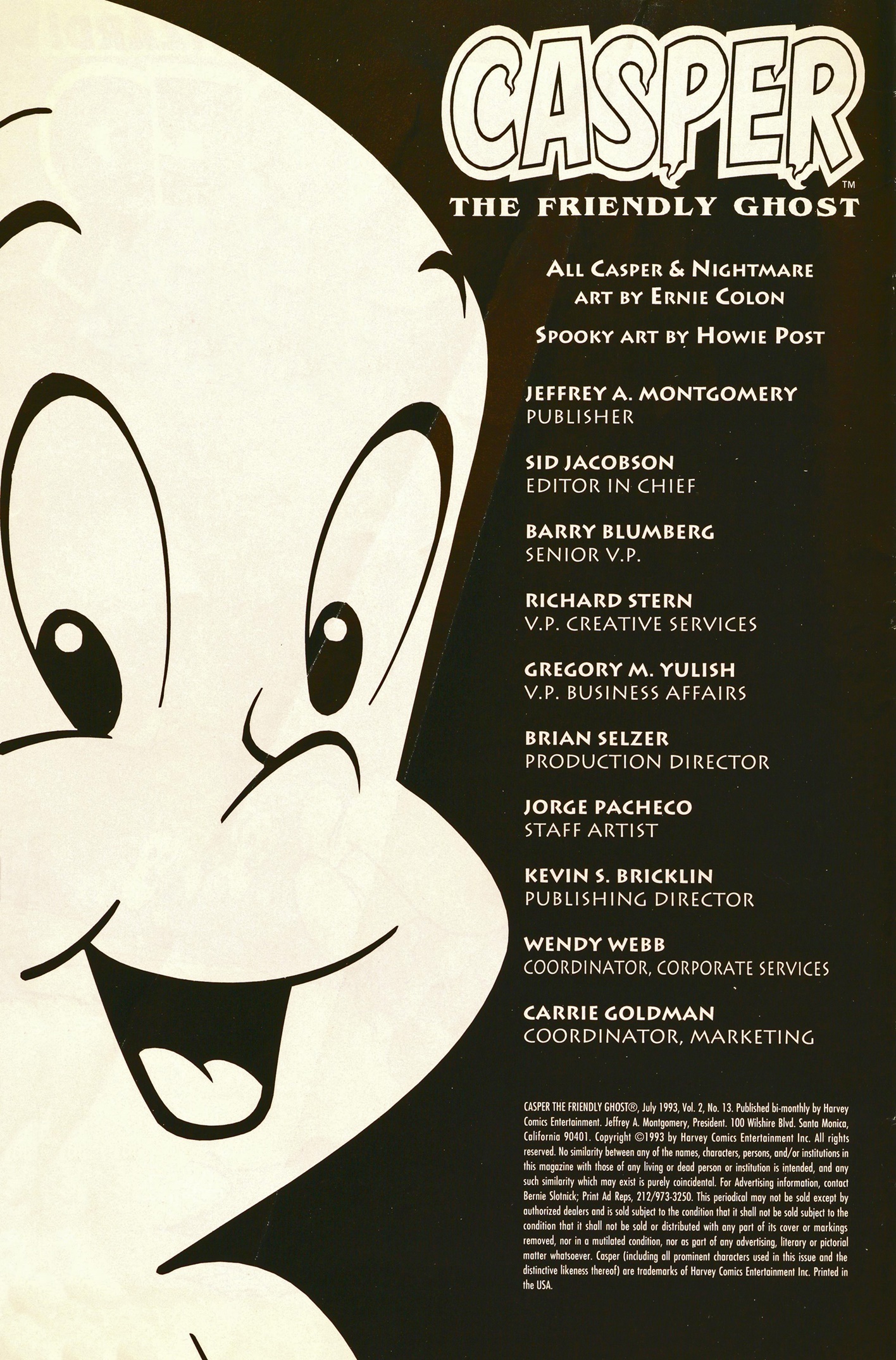 Read online Casper the Friendly Ghost (1991) comic -  Issue #13 - 2