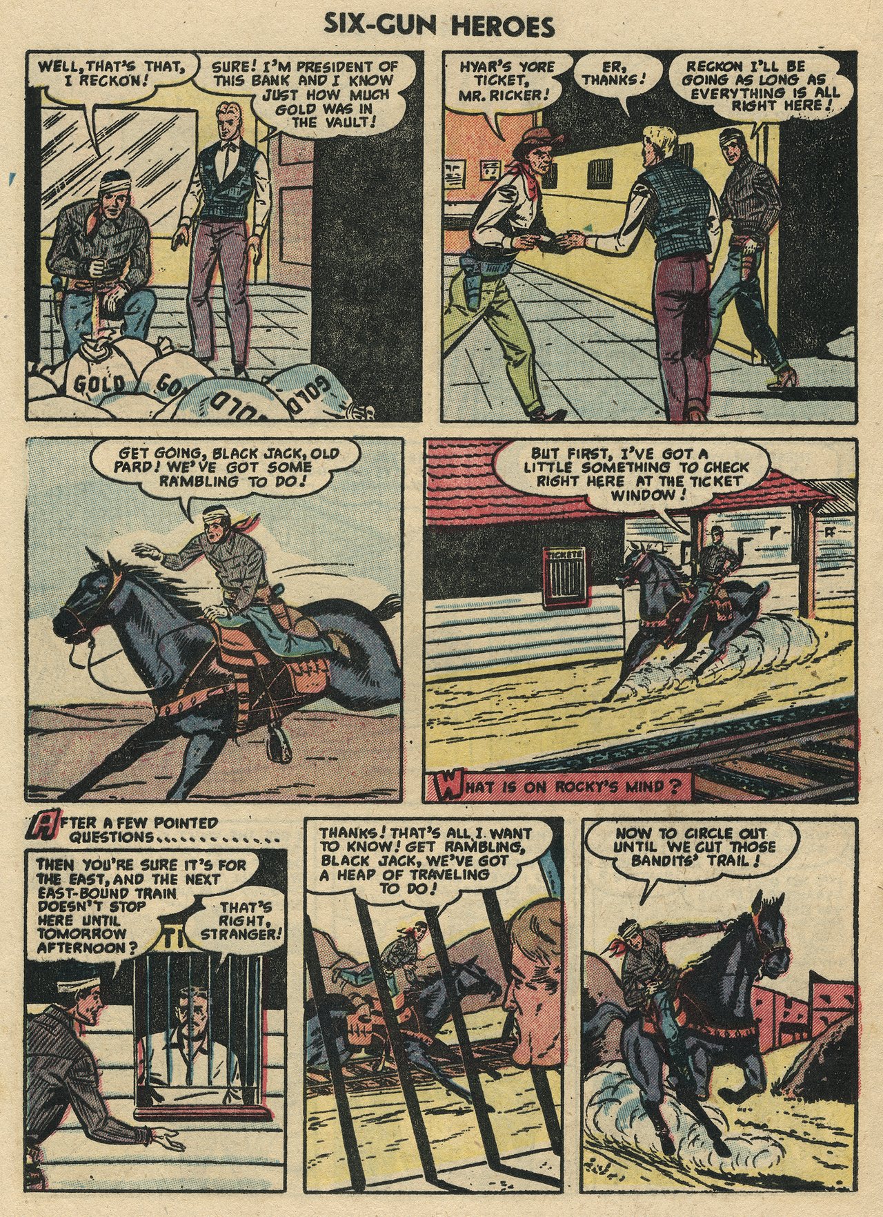 Read online Six-Gun Heroes comic -  Issue #27 - 20