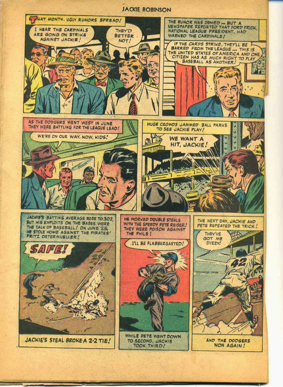Read online Jackie Robinson comic -  Issue #1 - 23