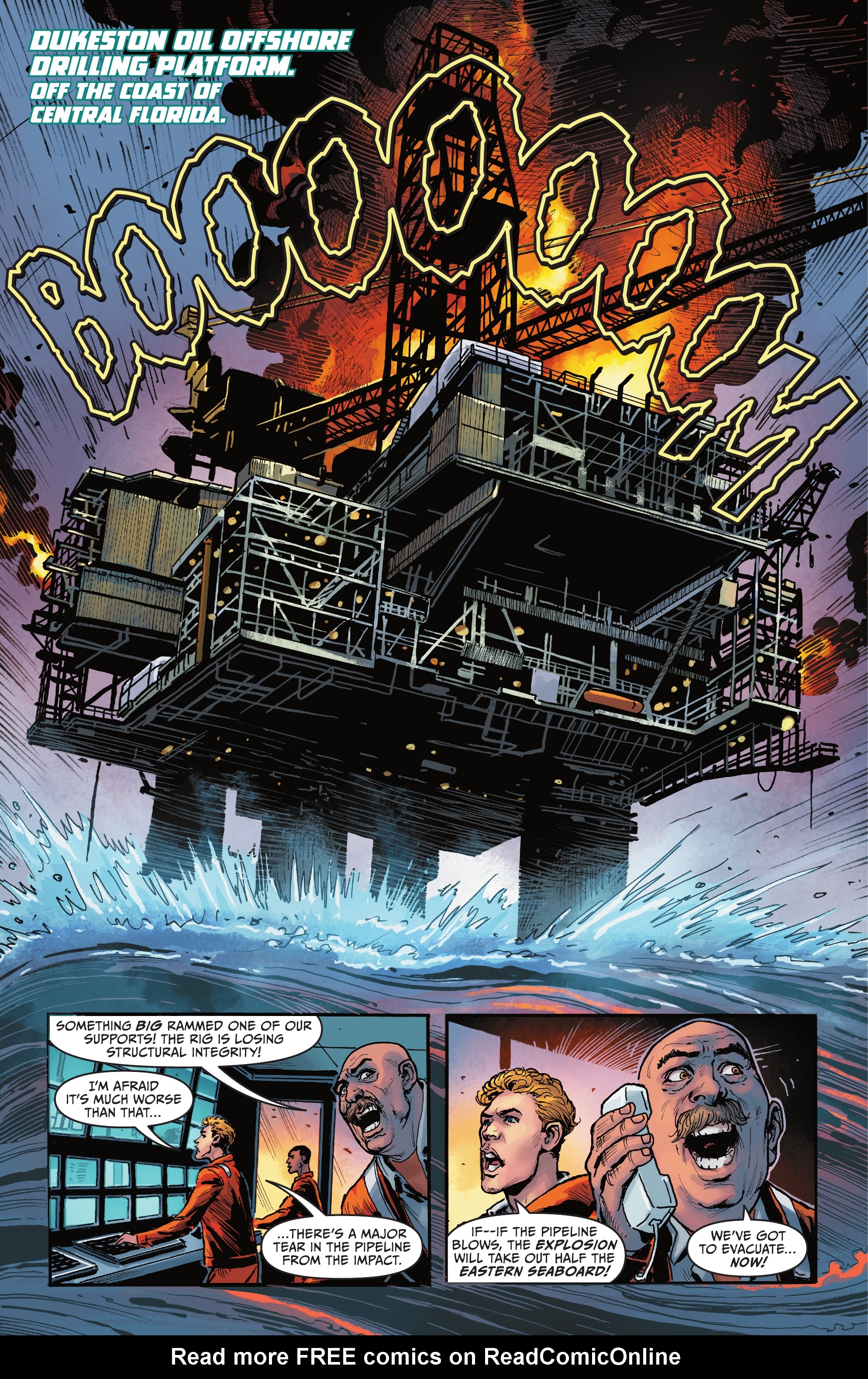 Read online Aquaman: Through Fire and Water comic -  Issue # Full - 5