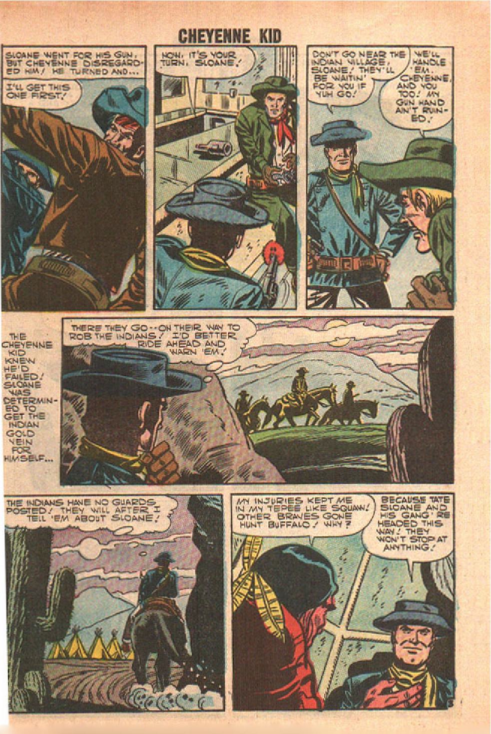 Read online Cheyenne Kid comic -  Issue #11 - 47