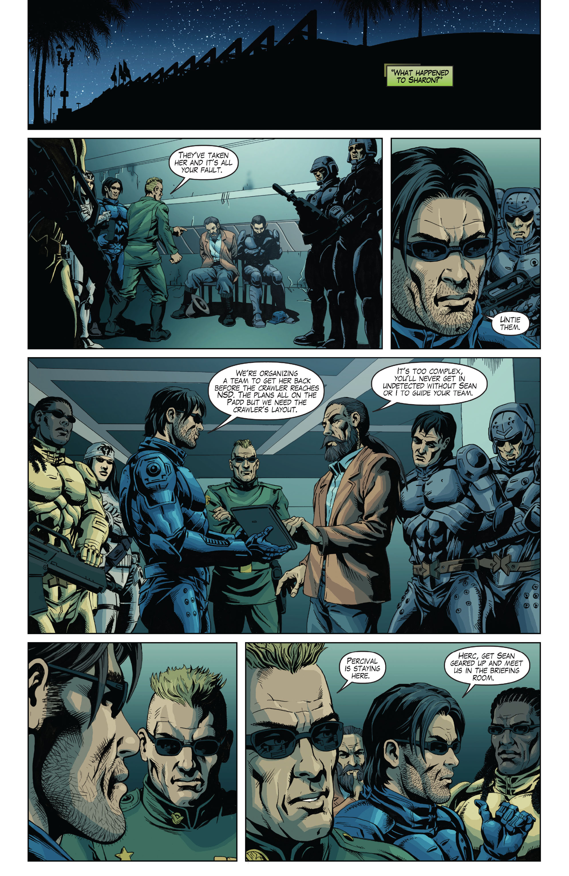 Read online Marksmen comic -  Issue #3 - 16
