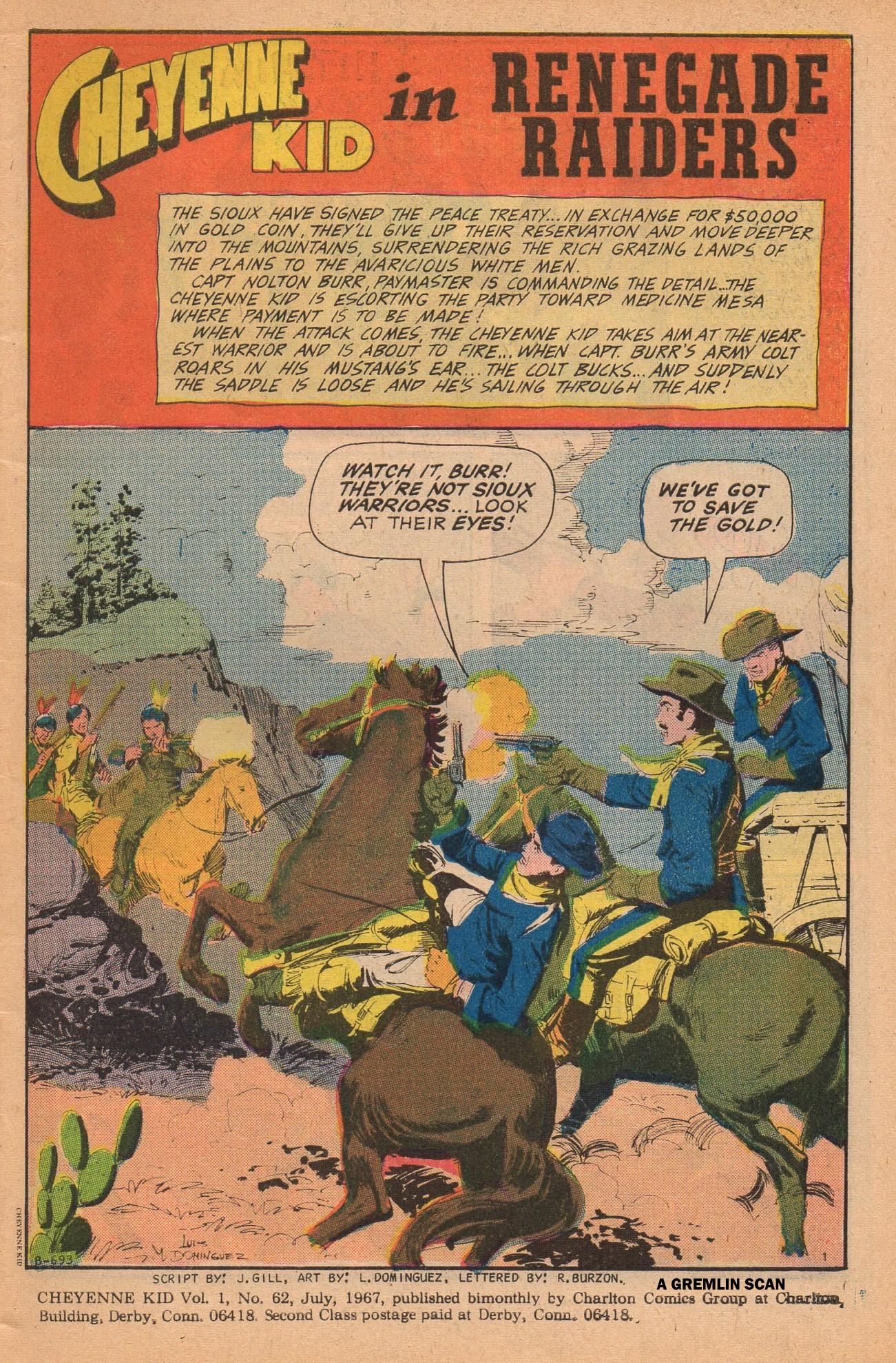 Read online Cheyenne Kid comic -  Issue #62 - 3