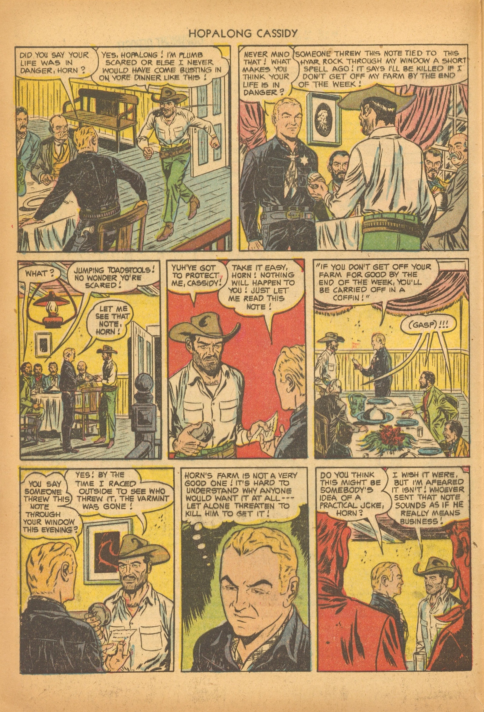 Read online Hopalong Cassidy comic -  Issue #79 - 4