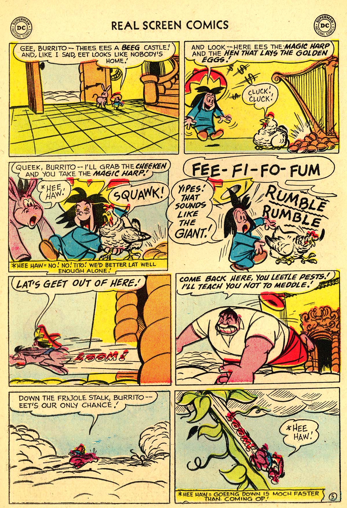 Read online Real Screen Comics comic -  Issue #115 - 22