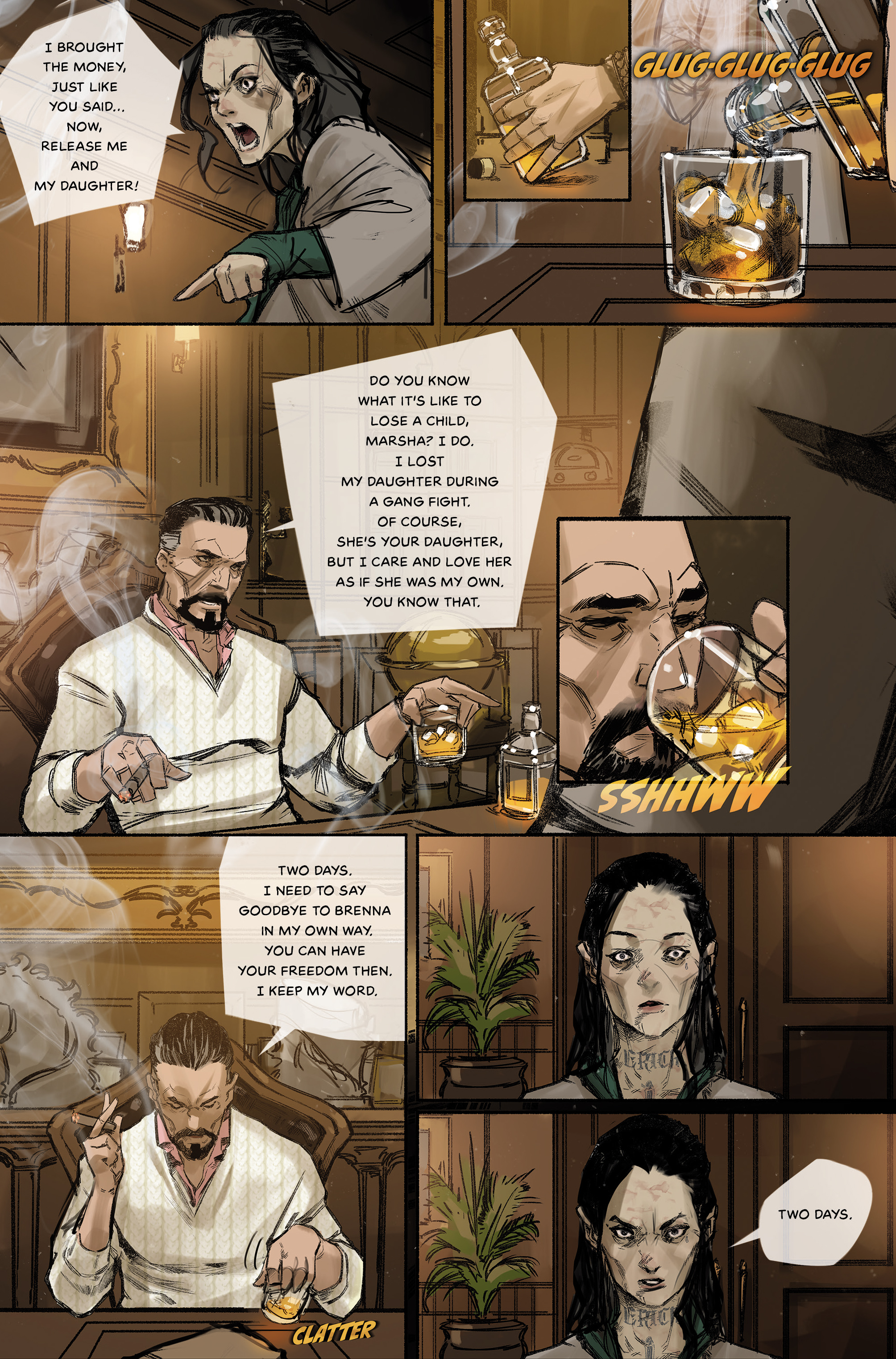 Read online Gumaa: The Beginning of Her comic -  Issue #1 - 47