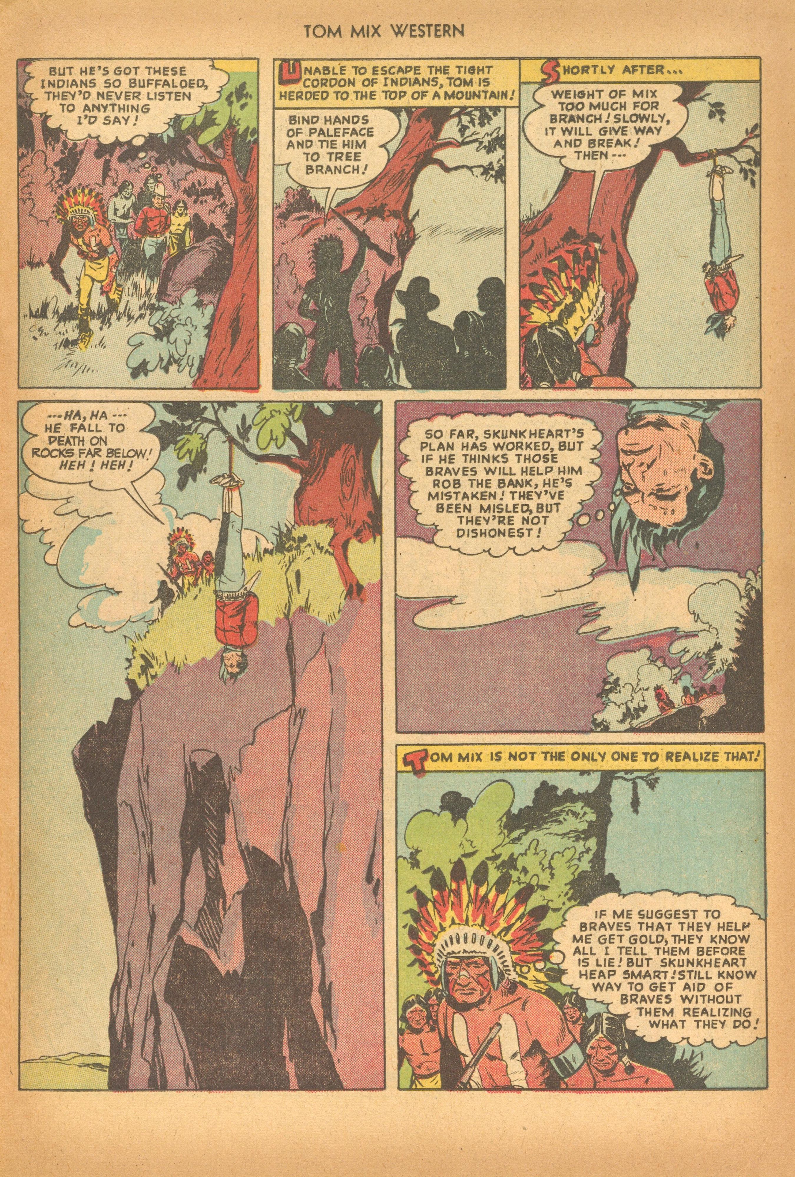 Read online Tom Mix Western (1948) comic -  Issue #18 - 15
