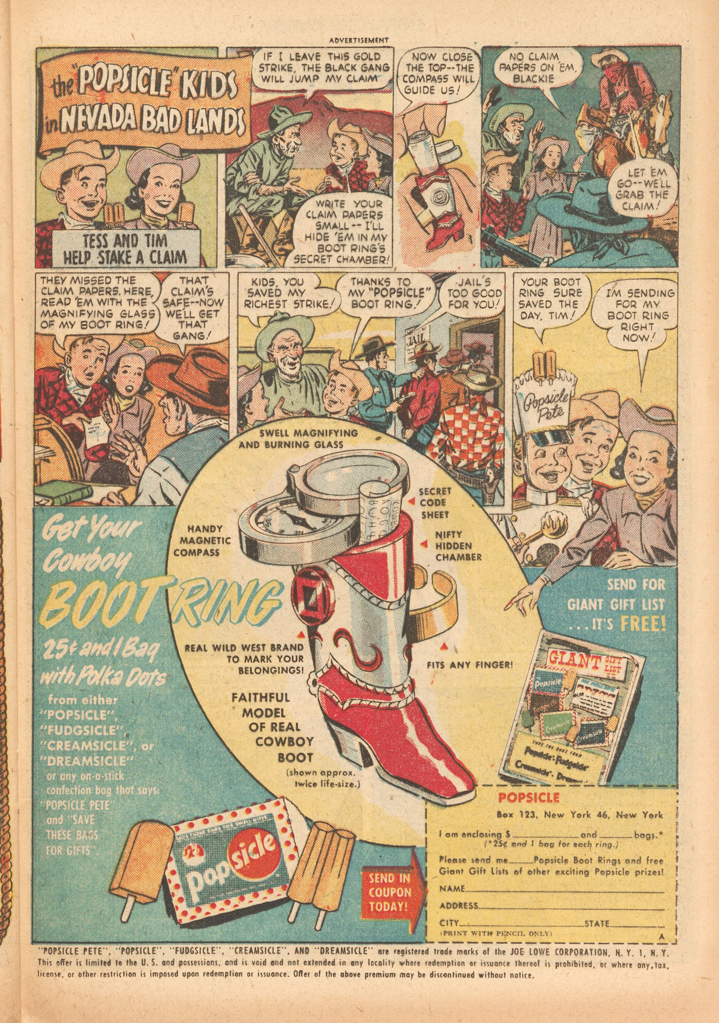 Read online Hopalong Cassidy comic -  Issue #58 - 25