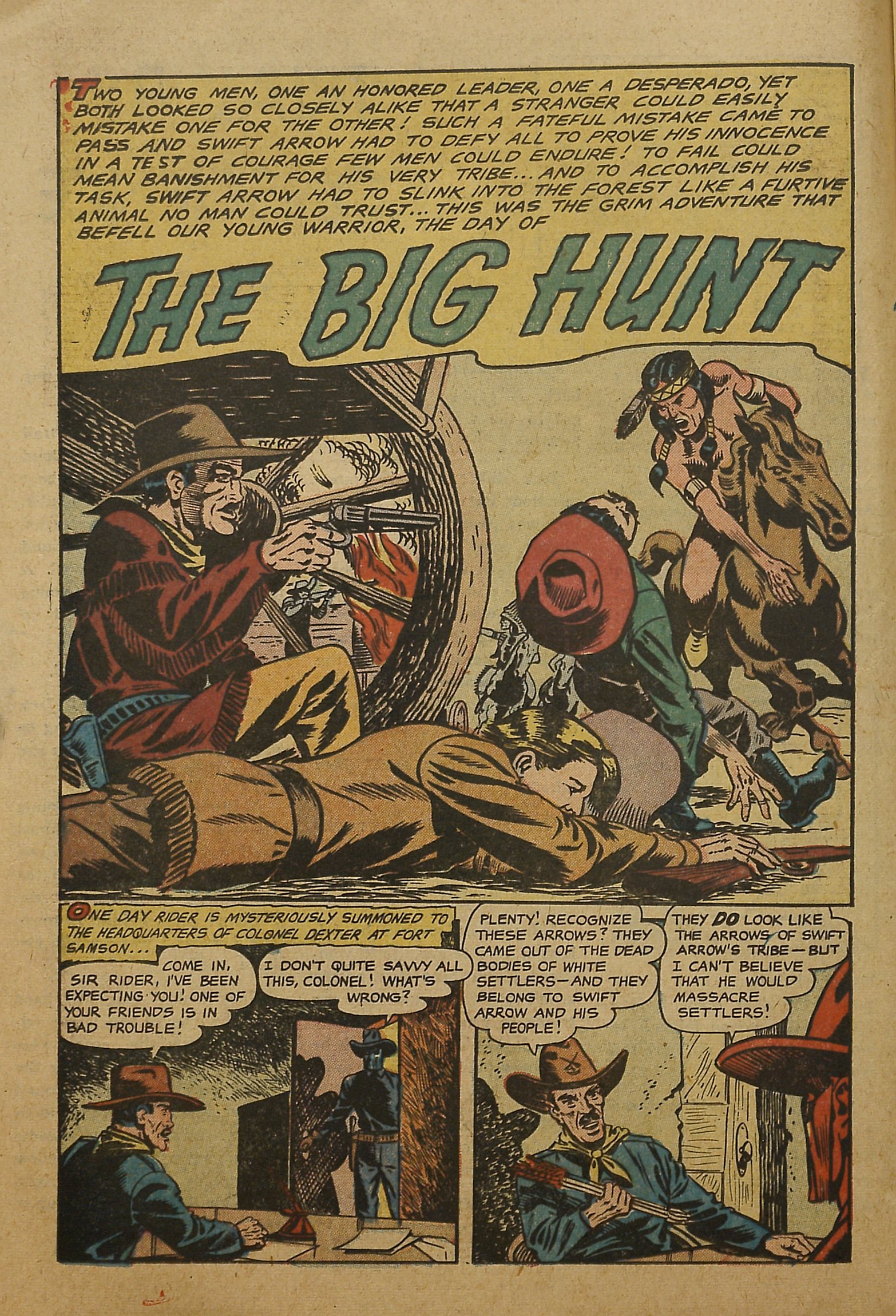 Read online Swift Arrow (1957) comic -  Issue #2 - 12