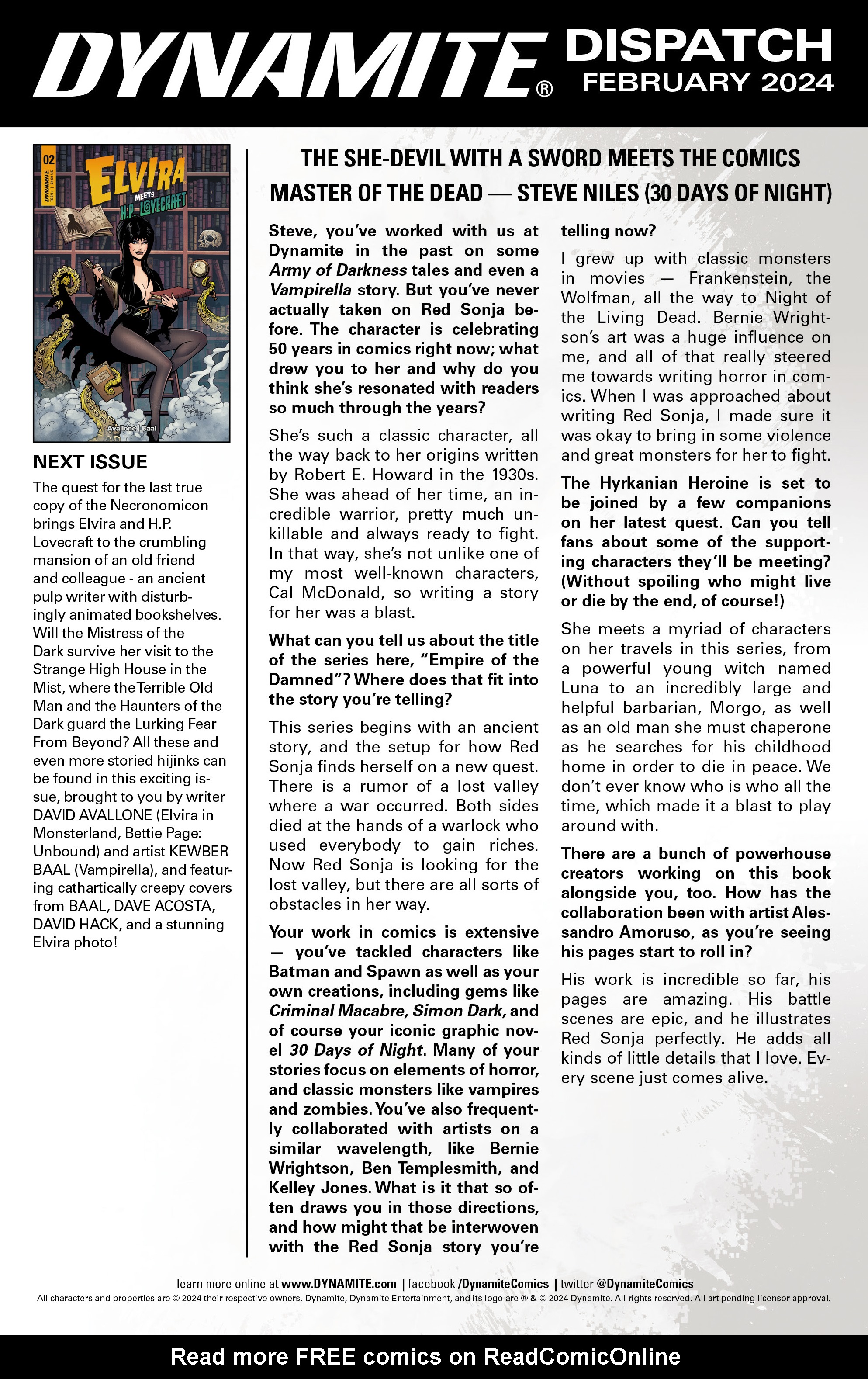 Read online Elvira Meets H.P. Lovecraft comic -  Issue #1 - 26