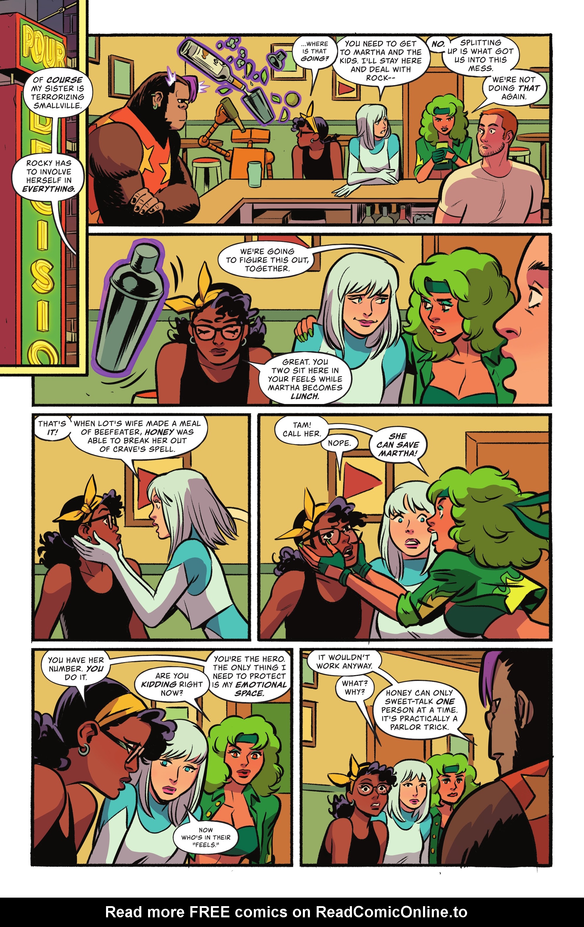 Read online Fire & Ice: Welcome to Smallville comic -  Issue #6 - 9