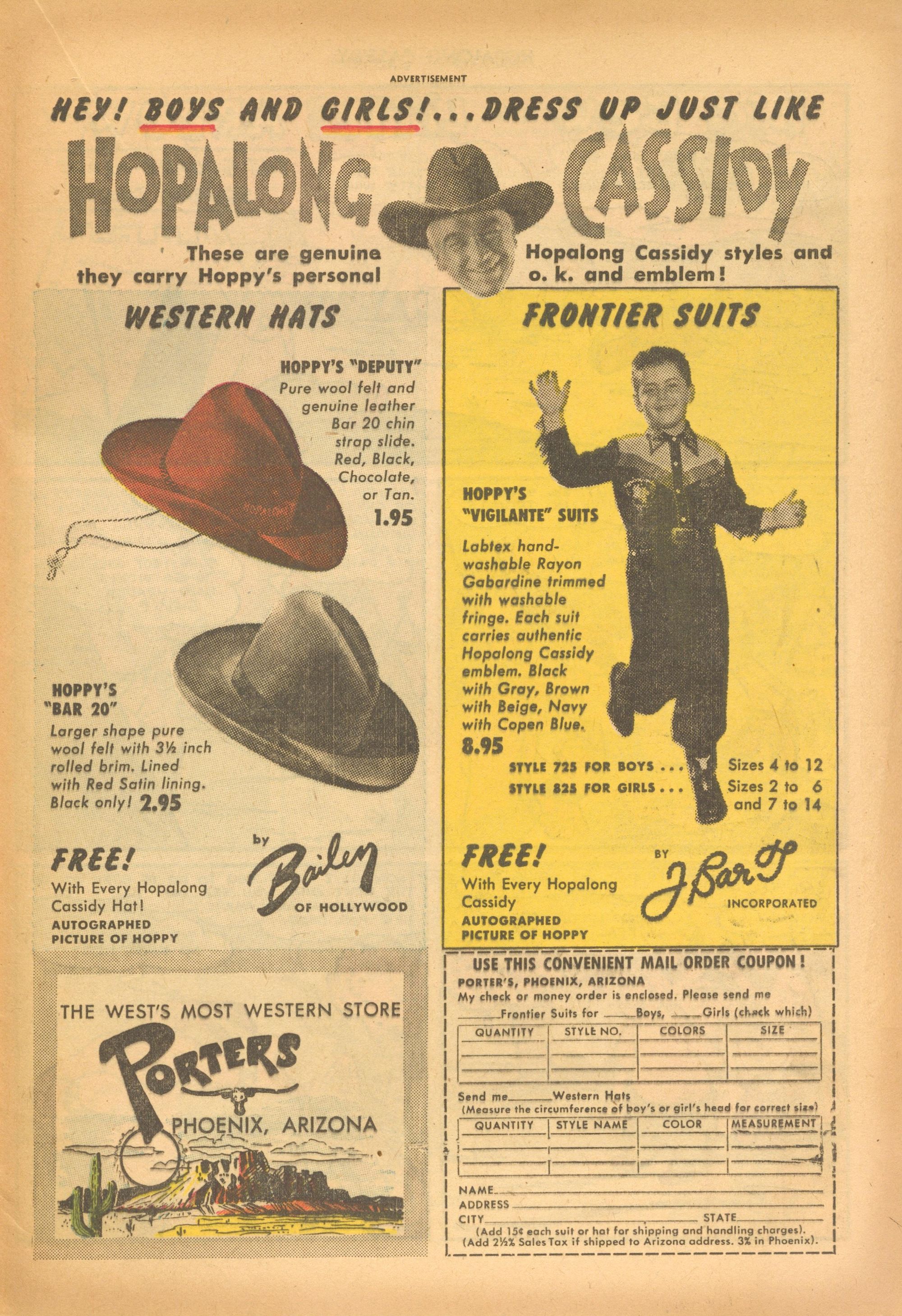 Read online Hopalong Cassidy comic -  Issue #43 - 37