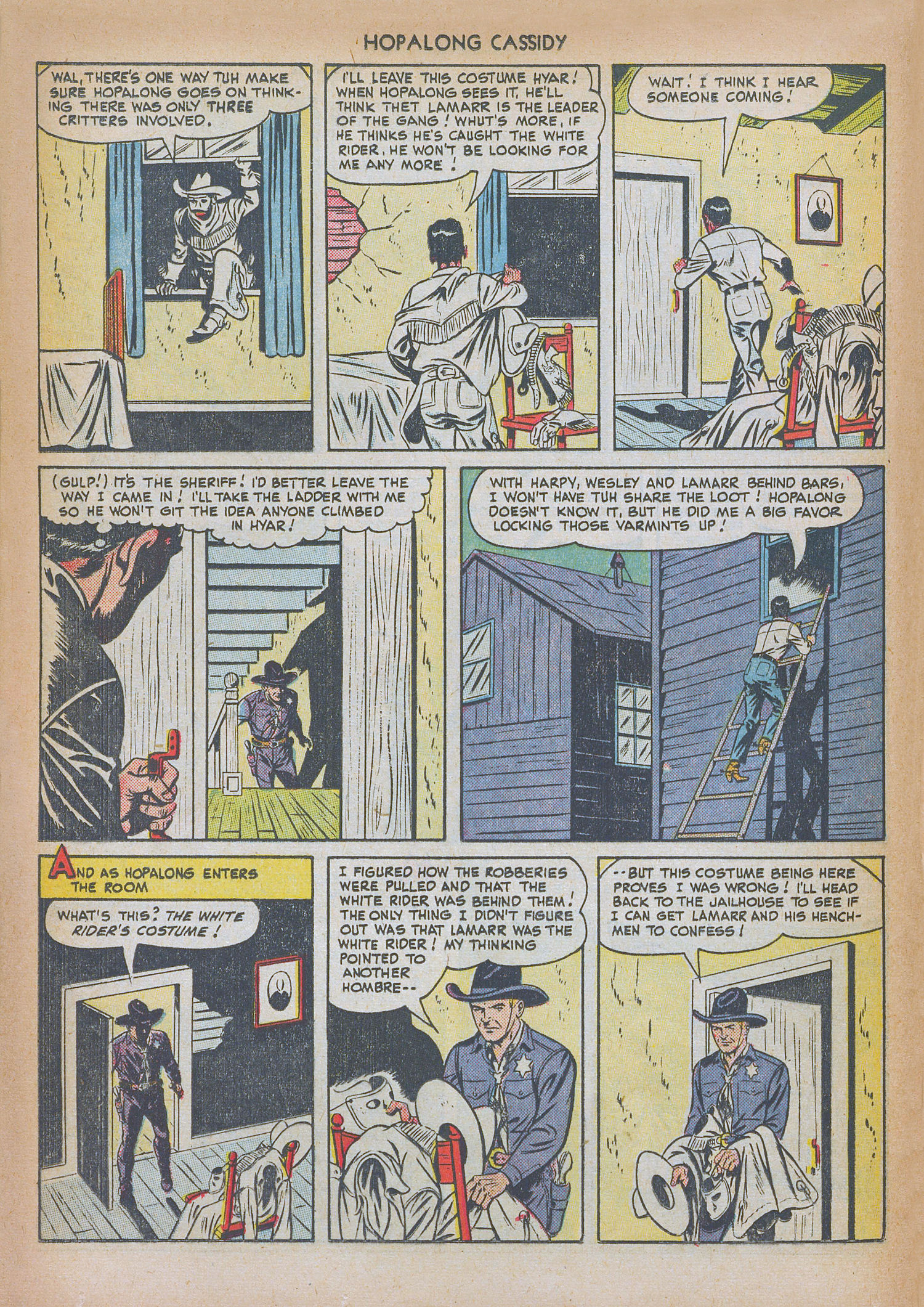 Read online Hopalong Cassidy comic -  Issue #36 - 16
