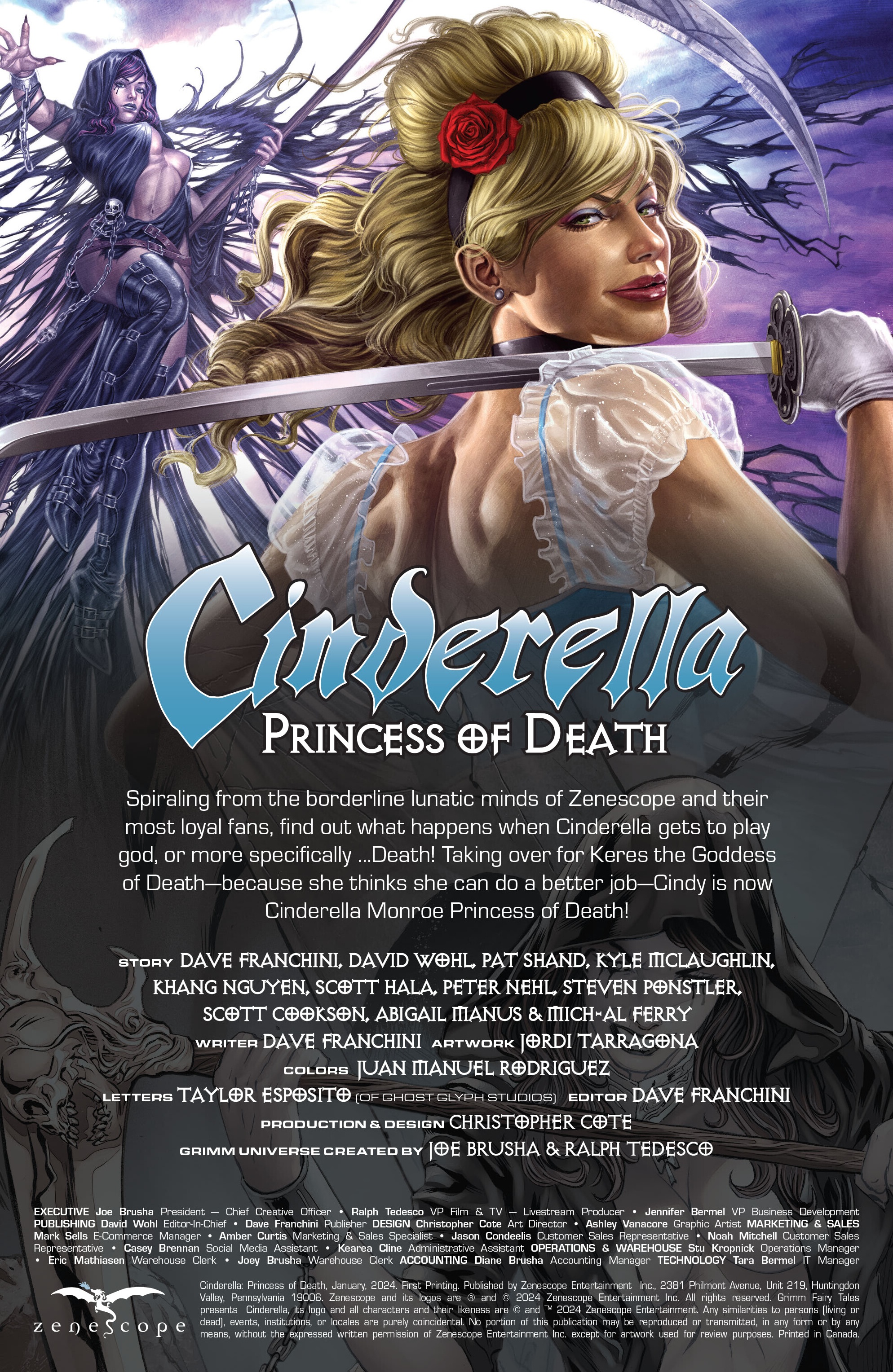 Read online Cinderella: Princess of Death comic -  Issue # Full - 2