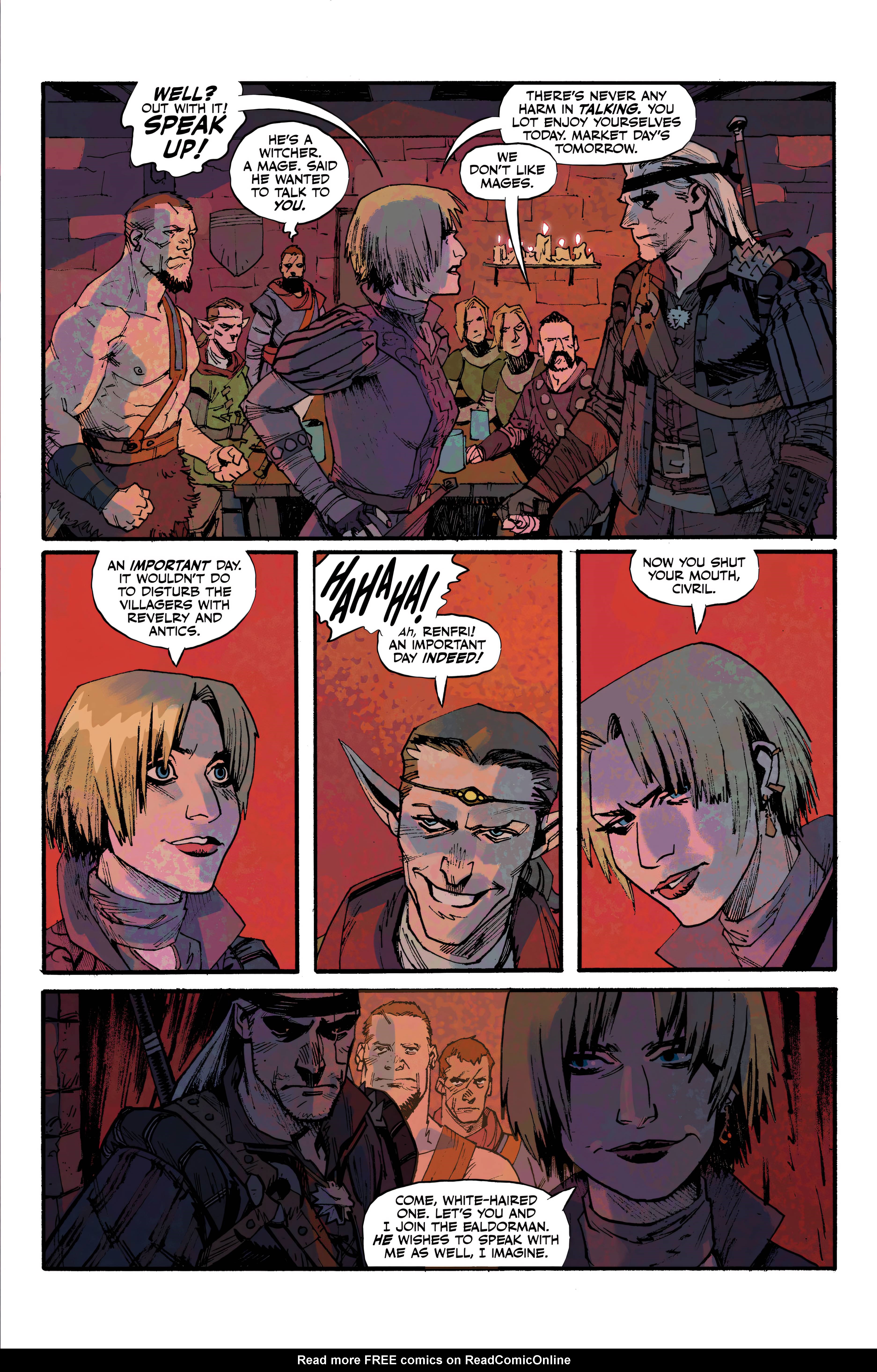 Read online The Witcher: The Lesser Evil comic -  Issue # Full - 24