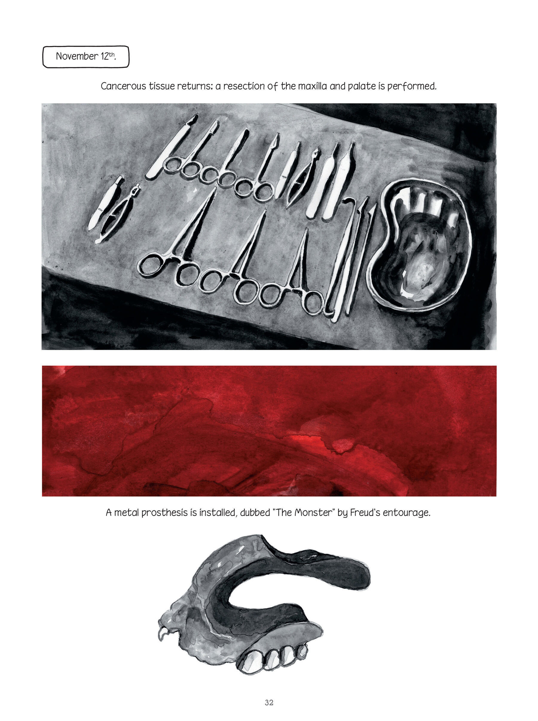 Read online Through Clouds of Smoke: Freud's Final Days comic -  Issue # TPB - 32