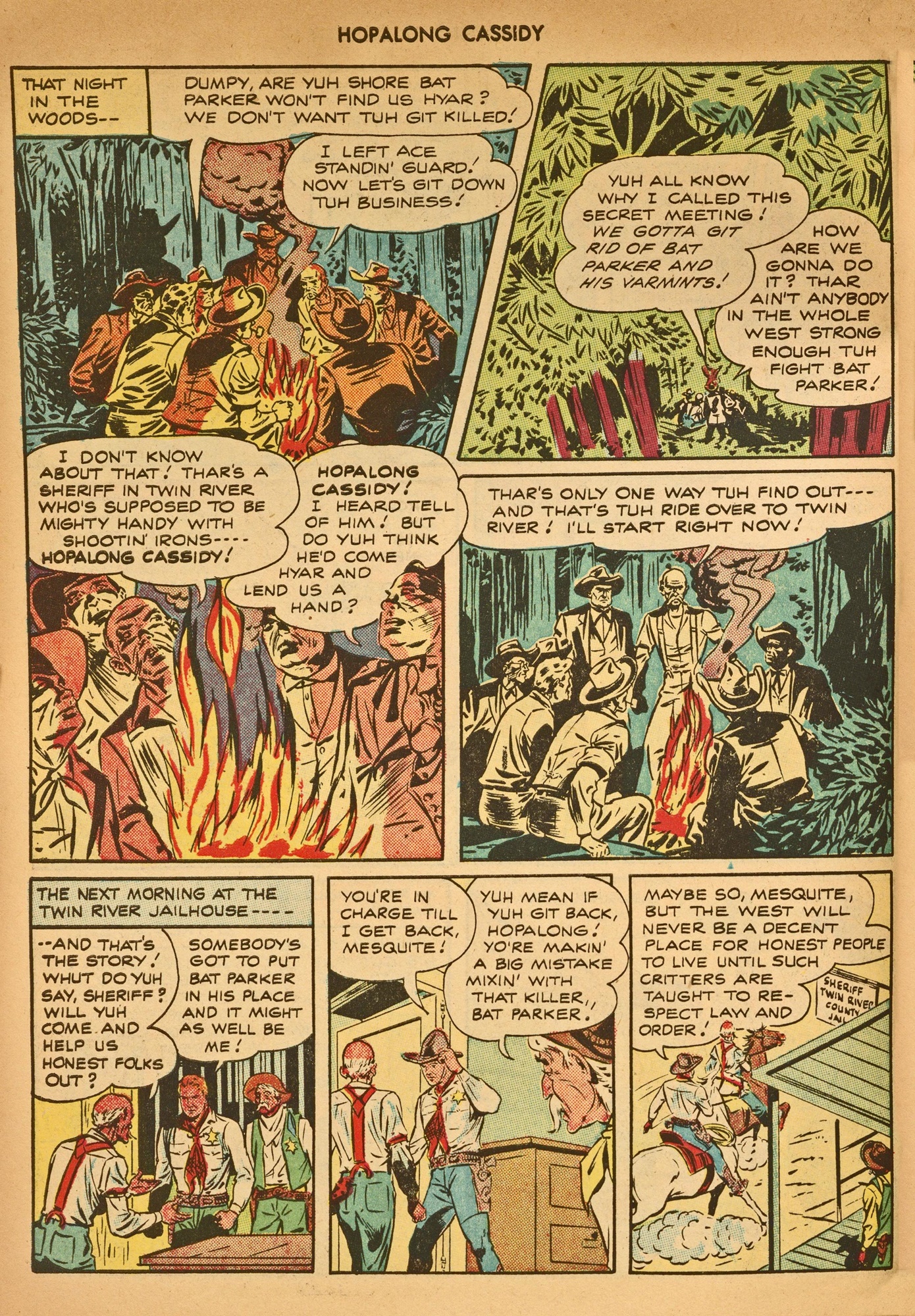 Read online Hopalong Cassidy comic -  Issue #14 - 6