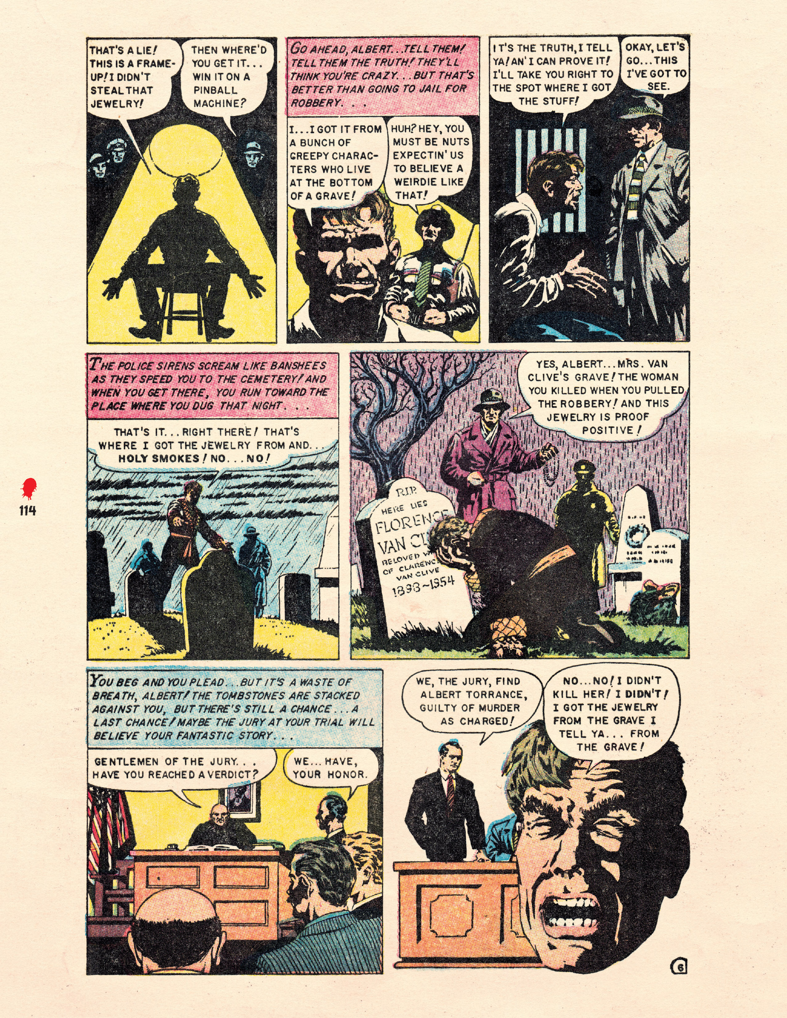 Read online Chilling Archives of Horror Comics comic -  Issue # TPB 23 - 114