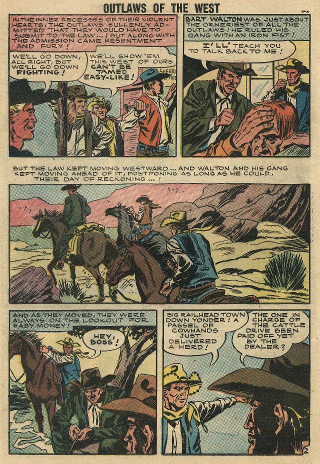 Read online Outlaws of the West comic -  Issue #14 - 31
