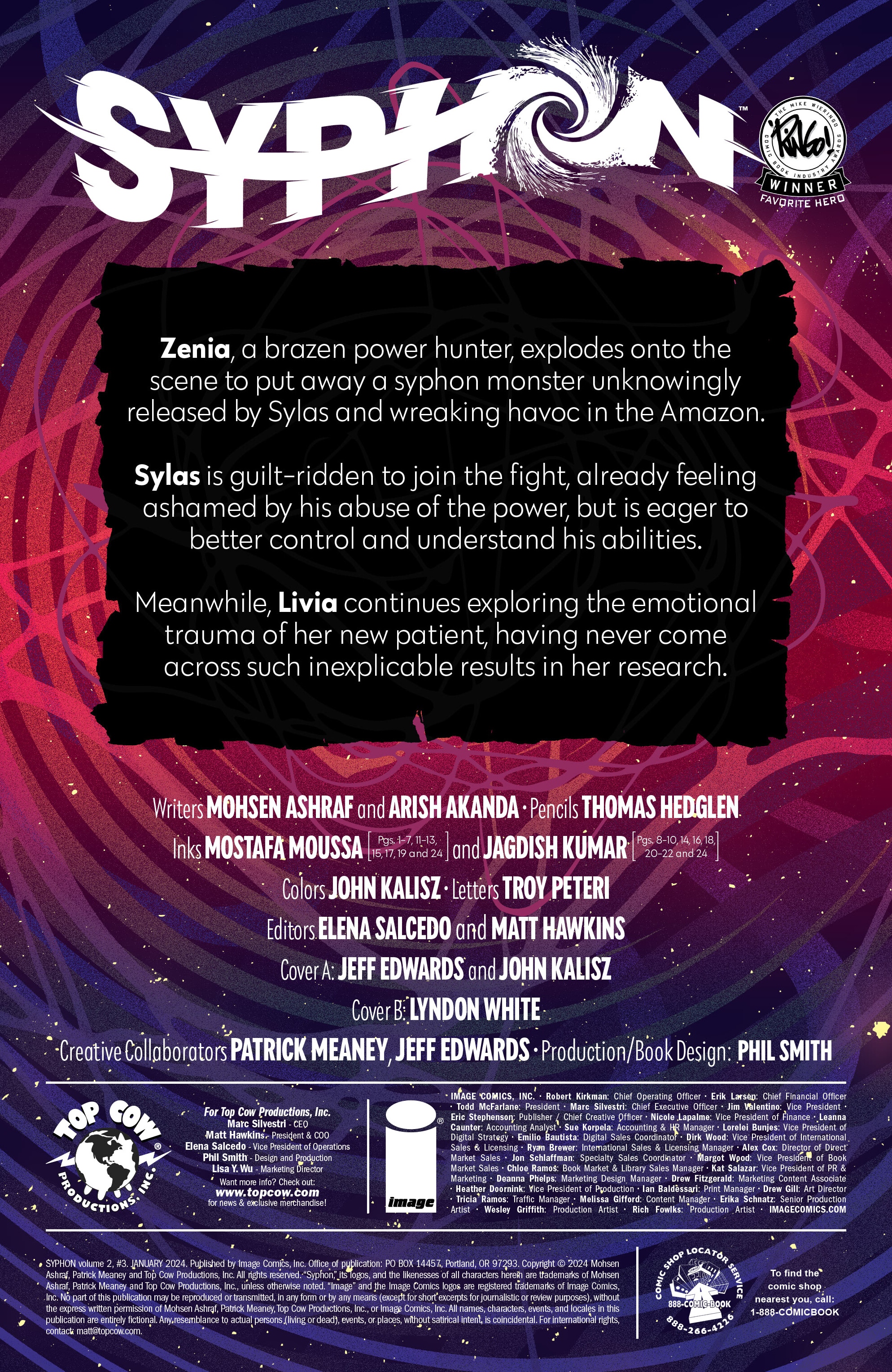 Read online Syphon (2023) comic -  Issue #3 - 2
