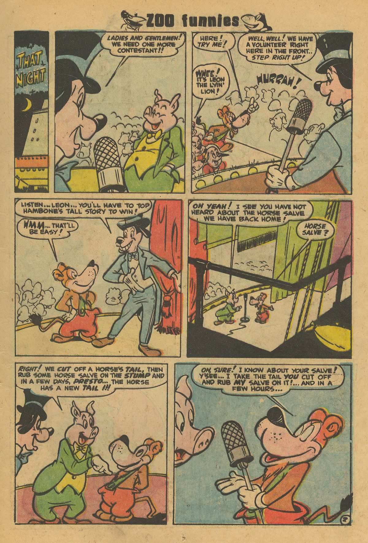 Read online Zoo Funnies comic -  Issue #3 - 13