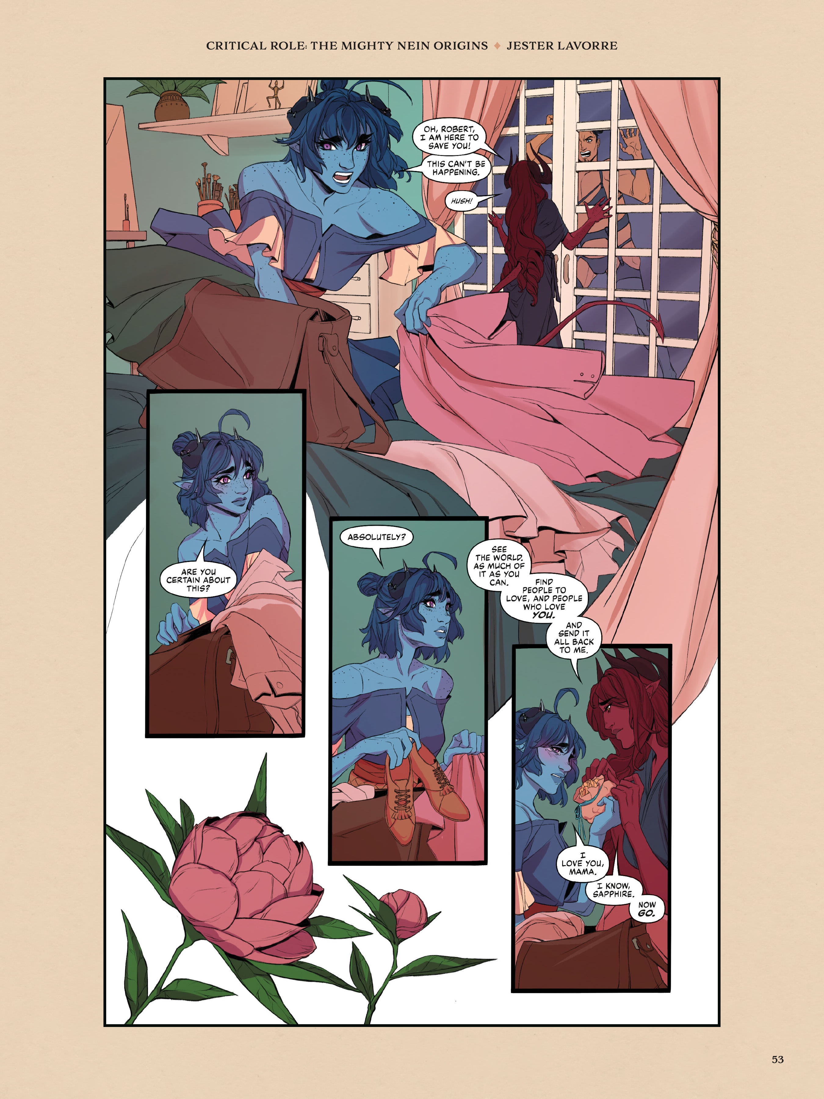 Read online Critical Role: The Mighty Nein Origins Library Edition comic -  Issue # TPB (Part 1) - 55