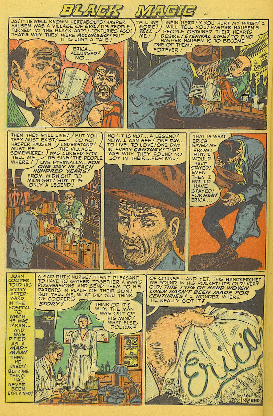 Read online Black Magic (1950) comic -  Issue #21 - 22