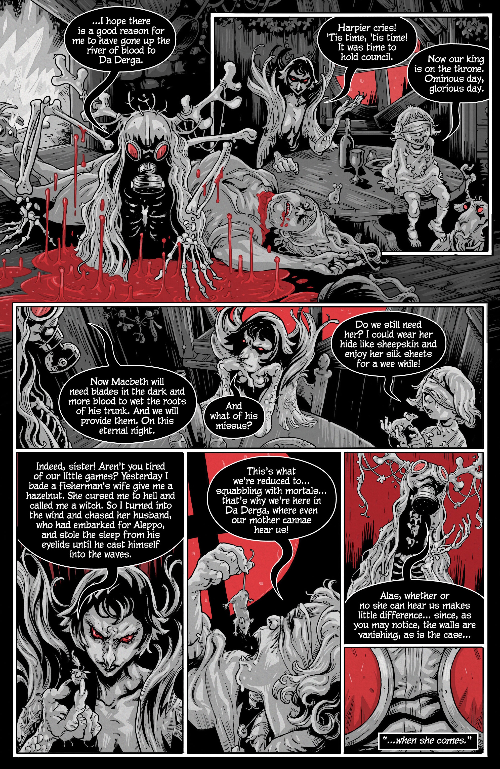 Read online Macbeth: A Tale of Horror comic -  Issue # TPB - 42