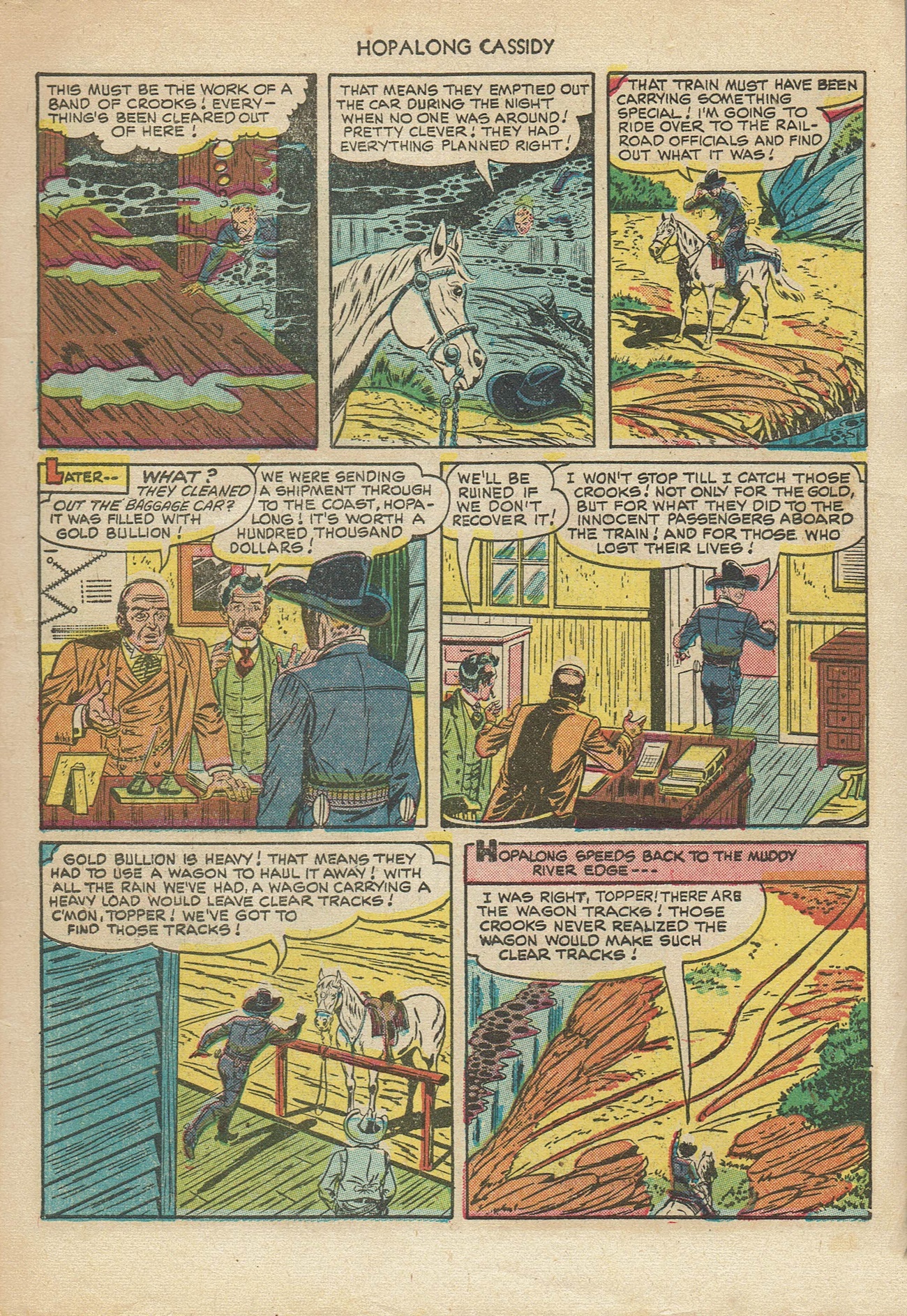 Read online Hopalong Cassidy comic -  Issue #45 - 7