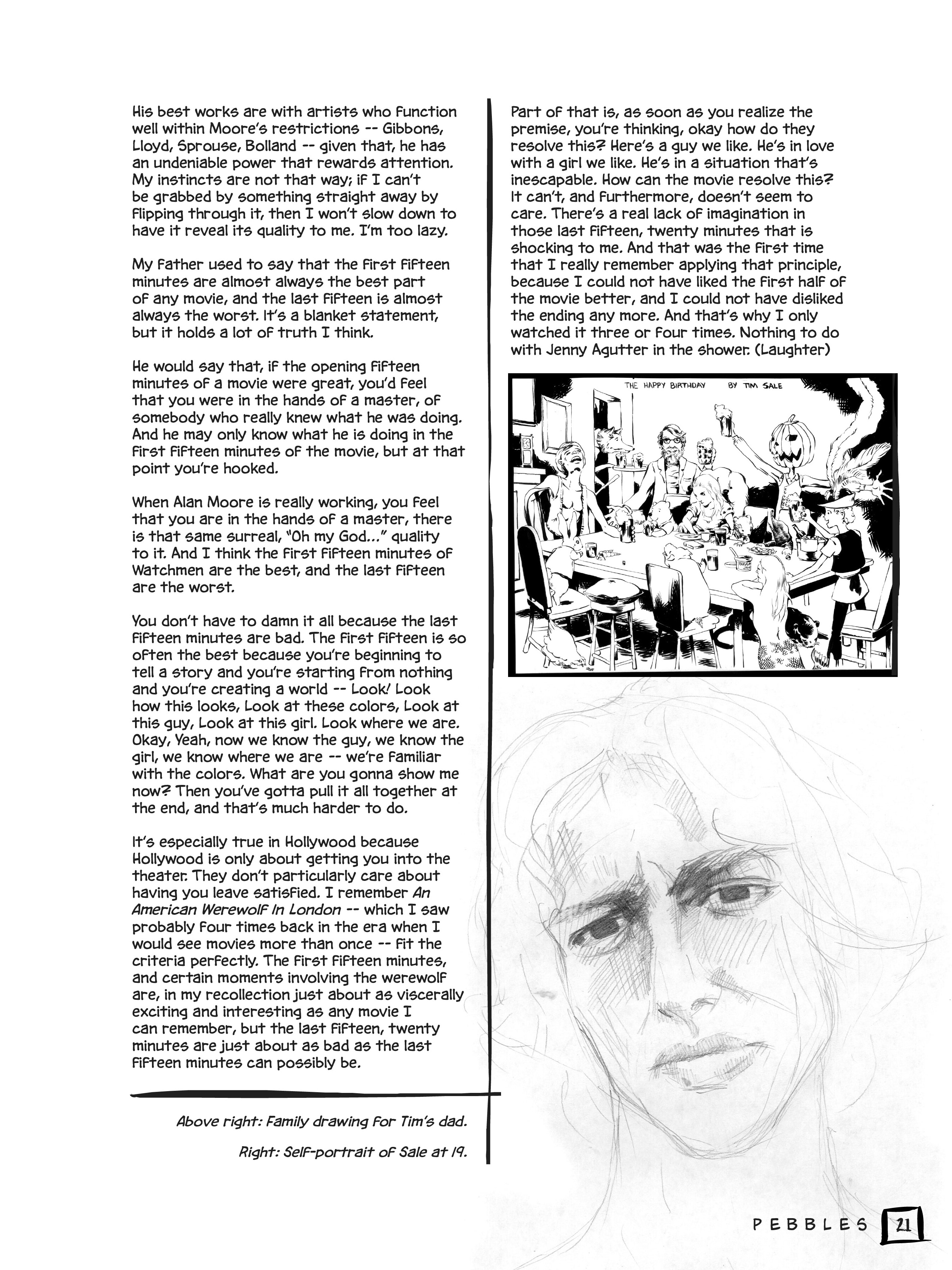 Read online Drawing Heroes in the Backyard: Tim Sale Black and White, Revised and Expanded comic -  Issue # TPB (Part 1) - 15