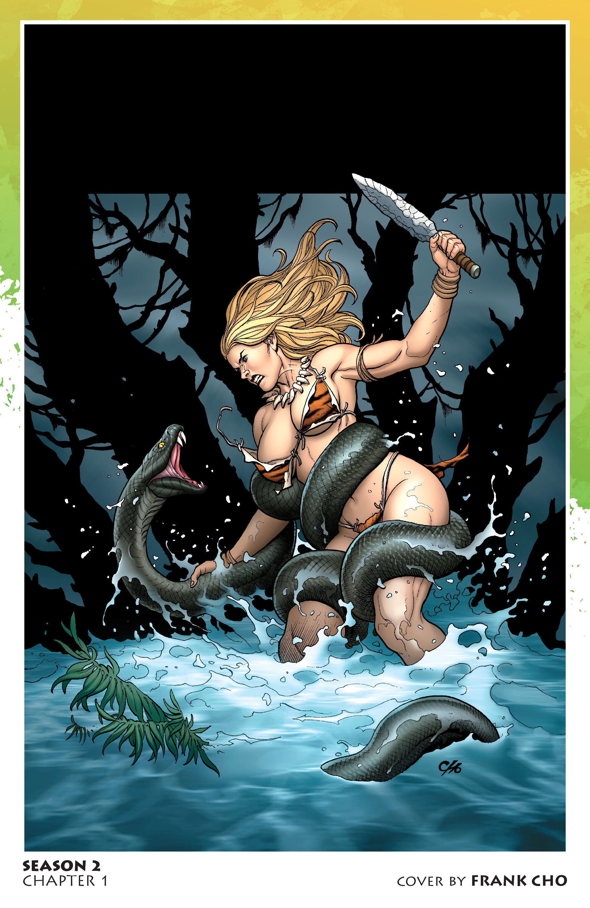 Read online Frank Cho's Jungle Girl: The Complete Omnibus comic -  Issue # TPB (Part 2) - 36