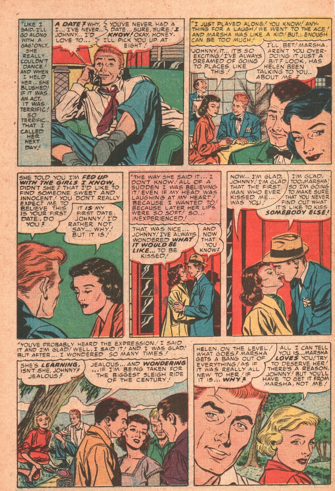Read online Young Love (1949) comic -  Issue #62 - 21
