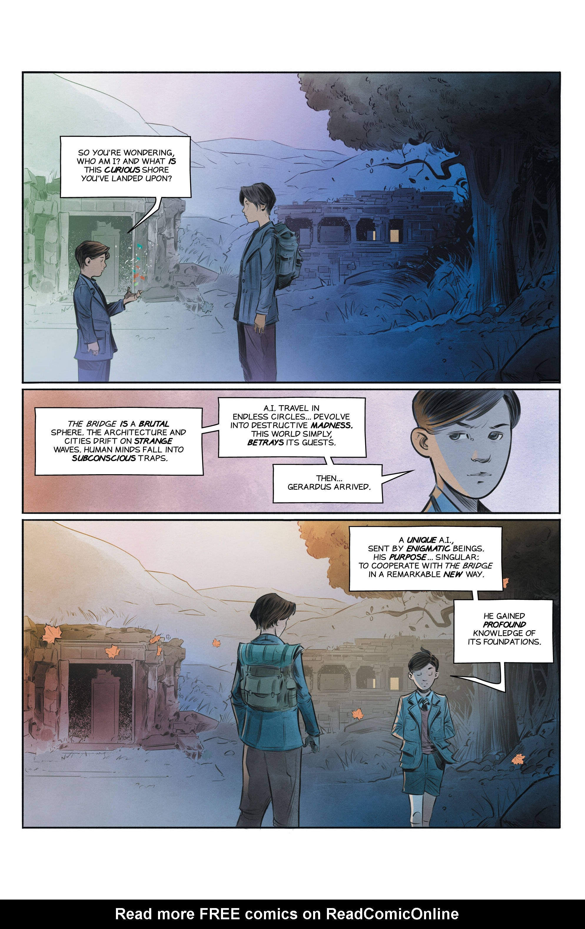 Read online Hexagon Bridge comic -  Issue #5 - 28
