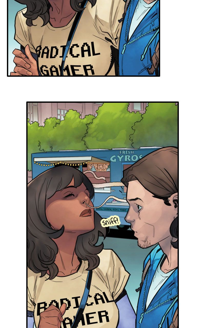 Read online Ms. Marvel: The New Mutant Infinity Comics comic -  Issue #1 - 91