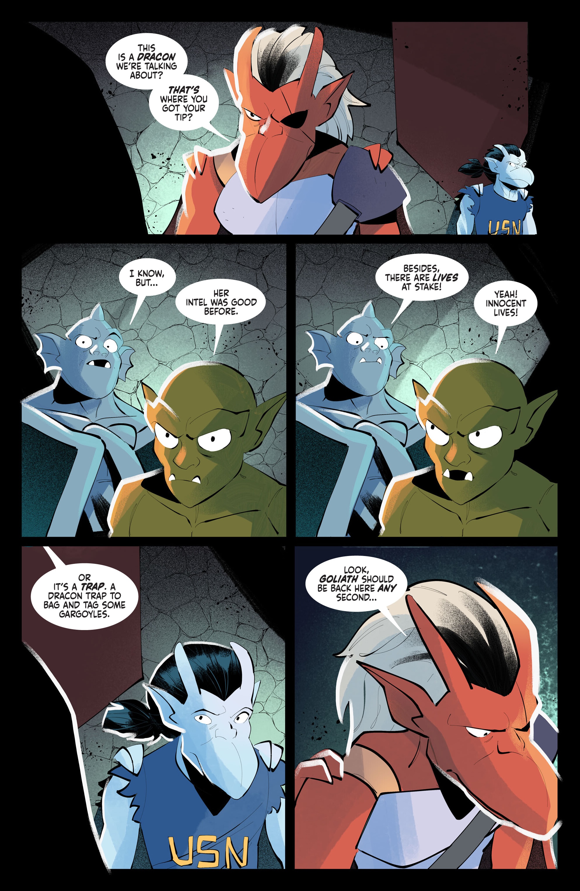 Read online Gargoyles (2022) comic -  Issue #11 - 13