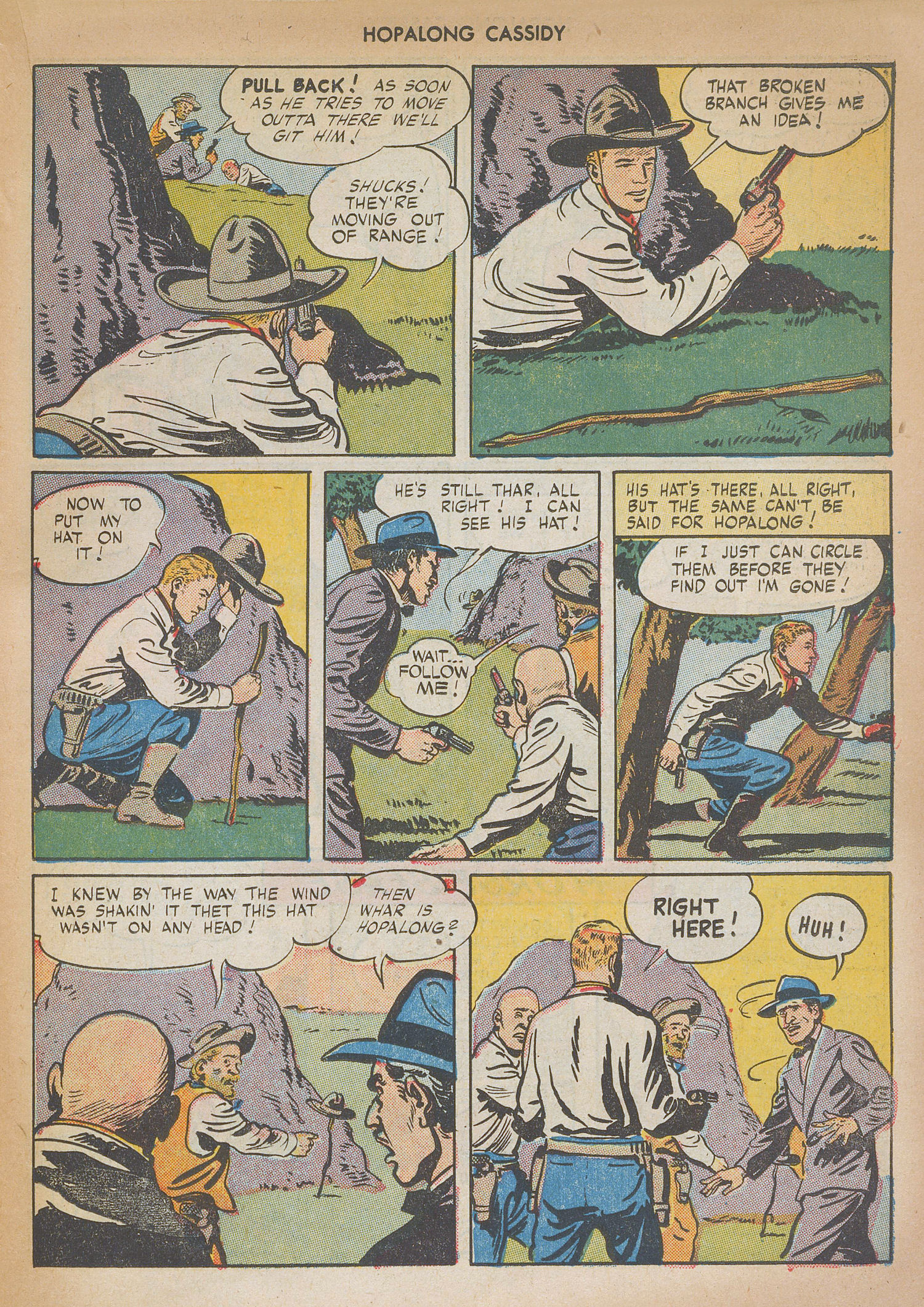 Read online Hopalong Cassidy comic -  Issue #4 - 39