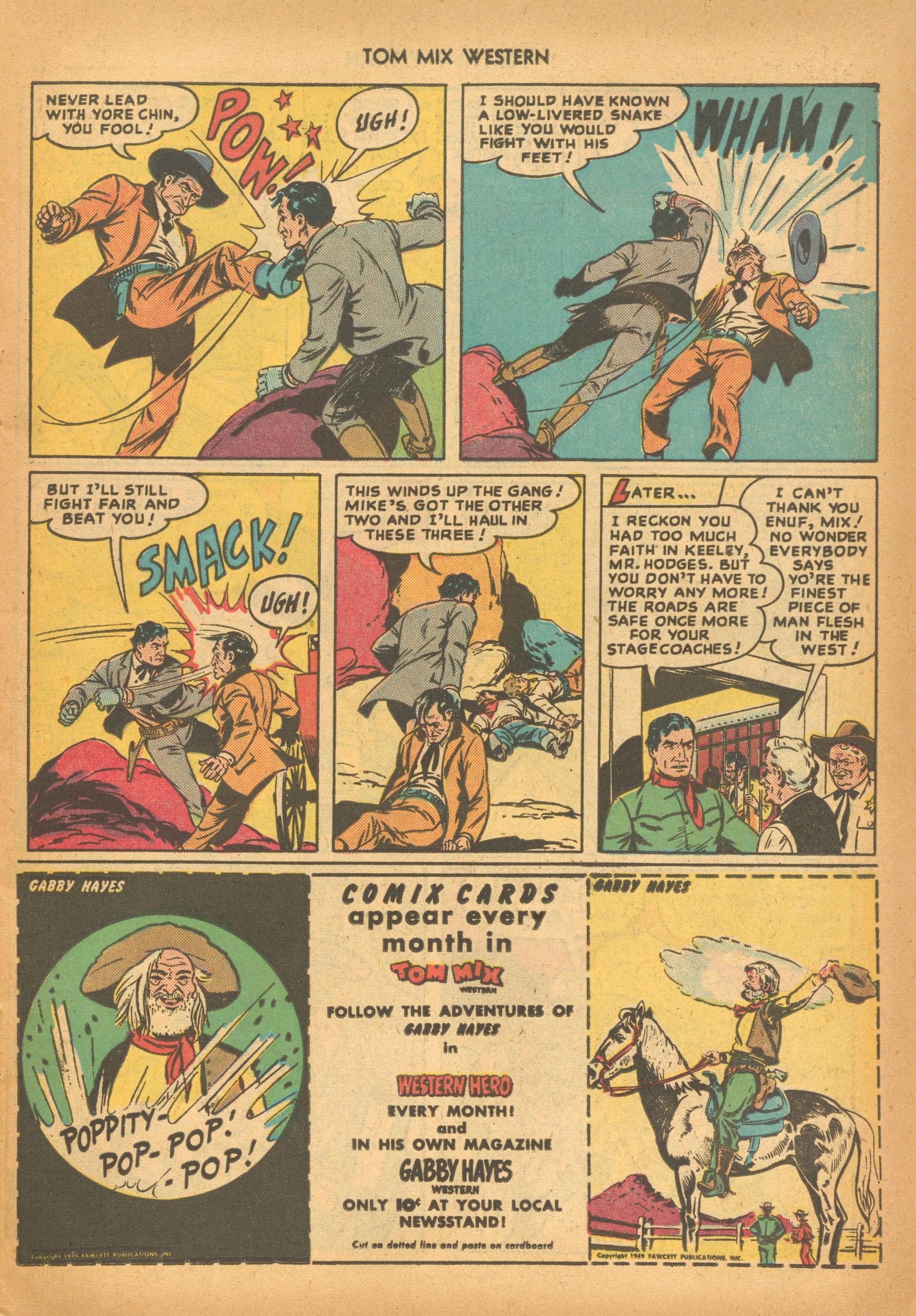 Read online Tom Mix Western (1948) comic -  Issue #16 - 11