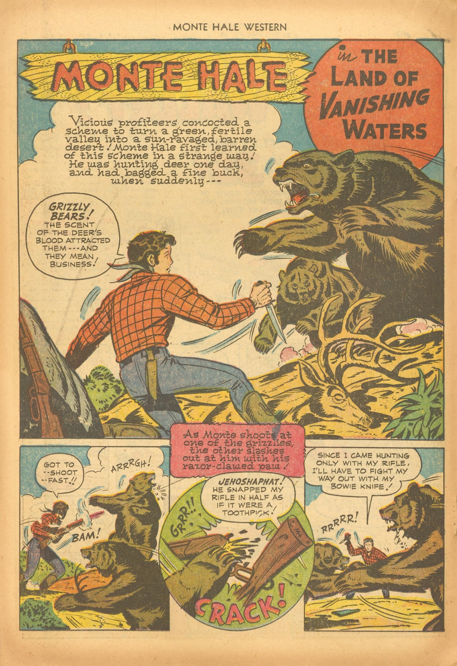 Read online Monte Hale Western comic -  Issue #79 - 18