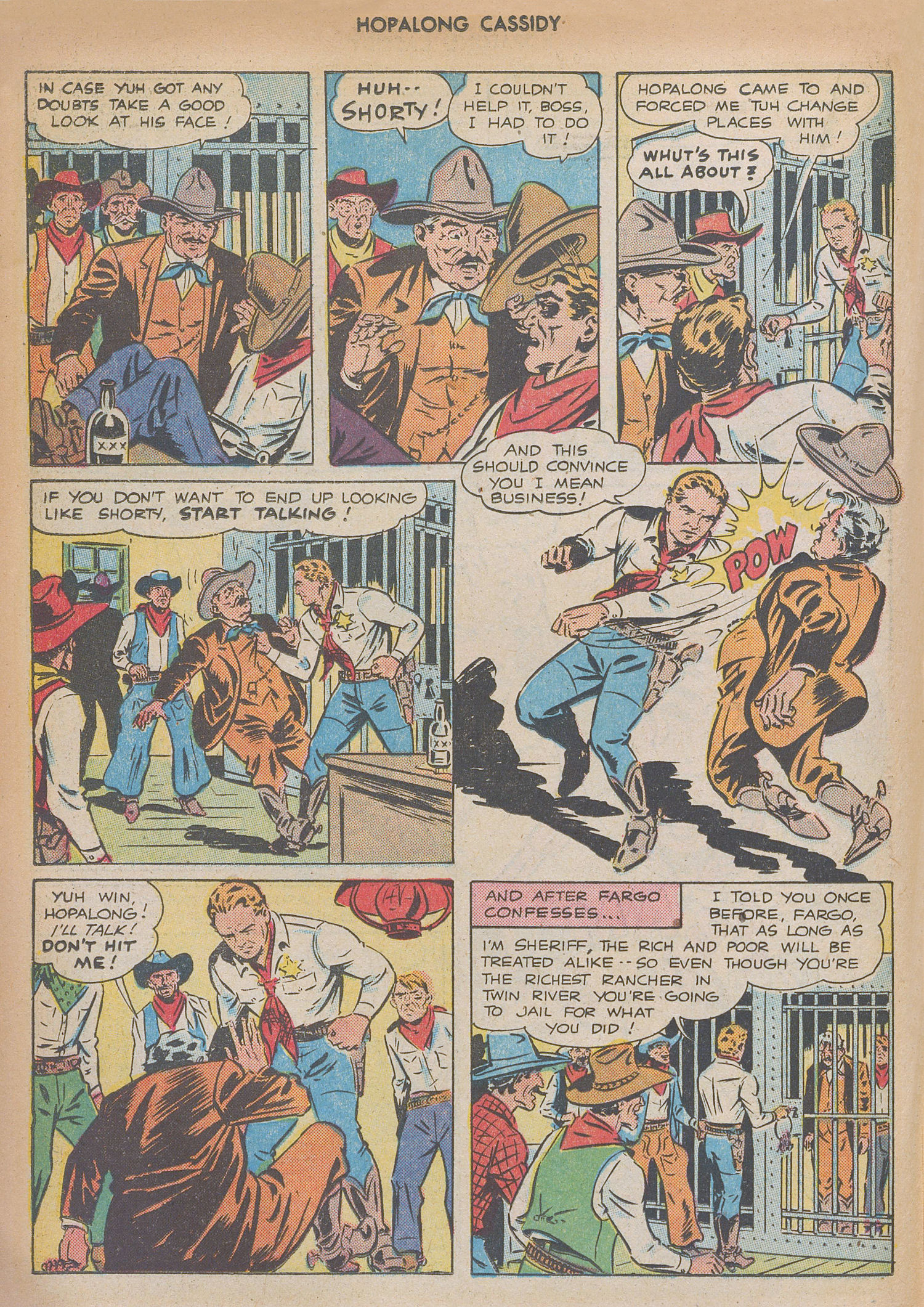Read online Hopalong Cassidy comic -  Issue #9 - 22