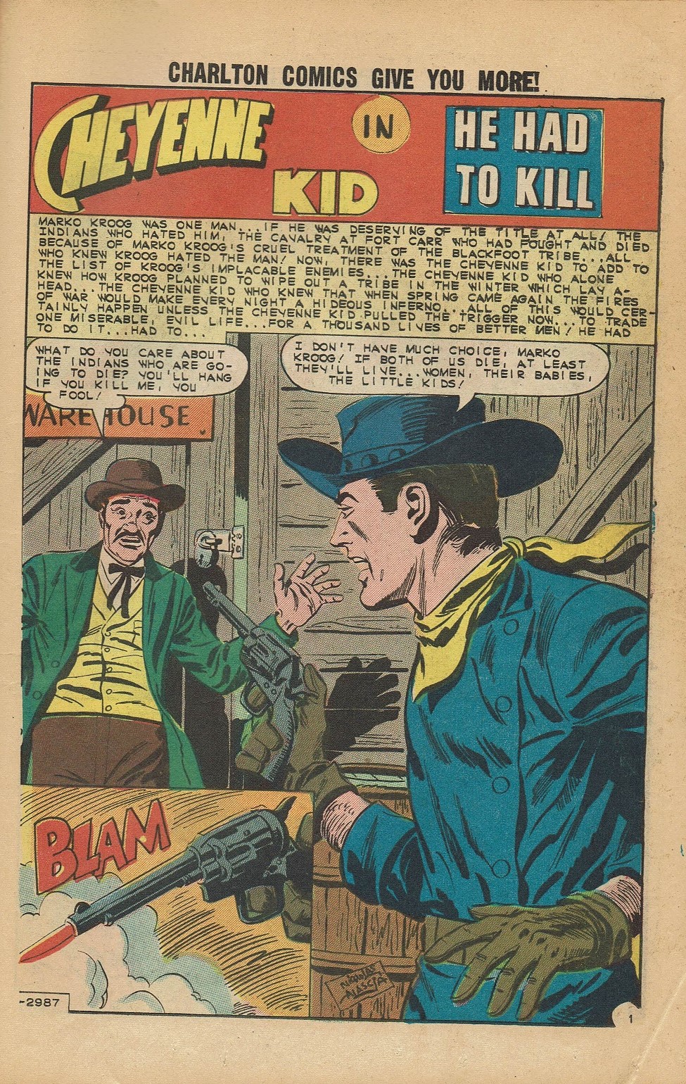 Read online Cheyenne Kid comic -  Issue #43 - 11