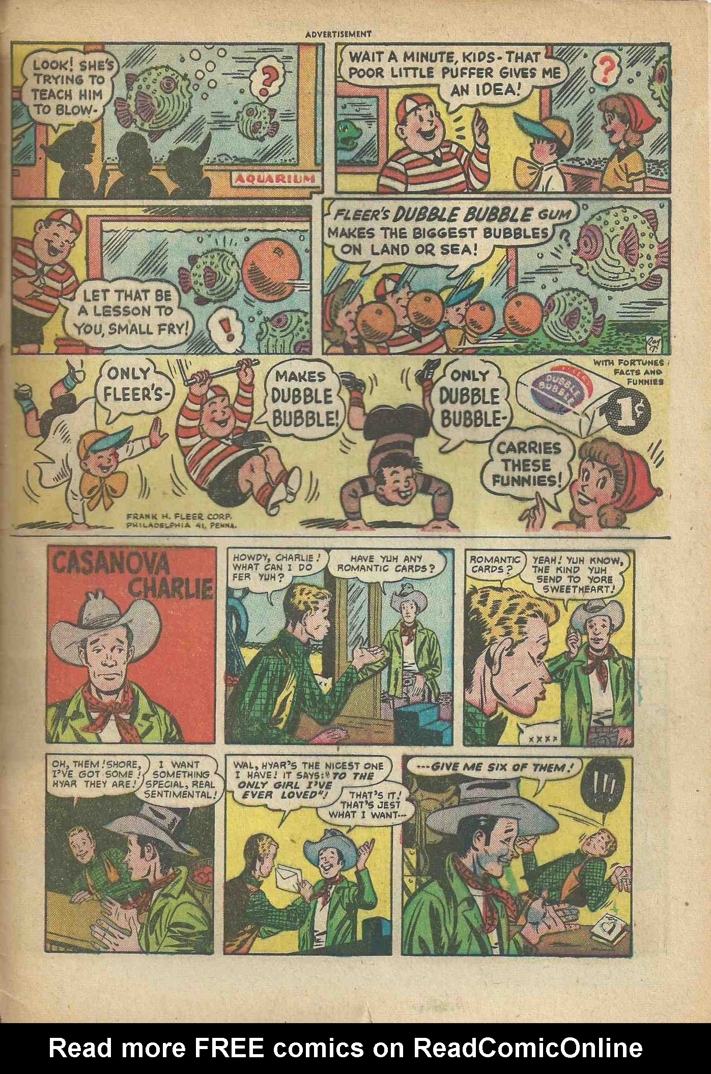 Read online Monte Hale Western comic -  Issue #57 - 33