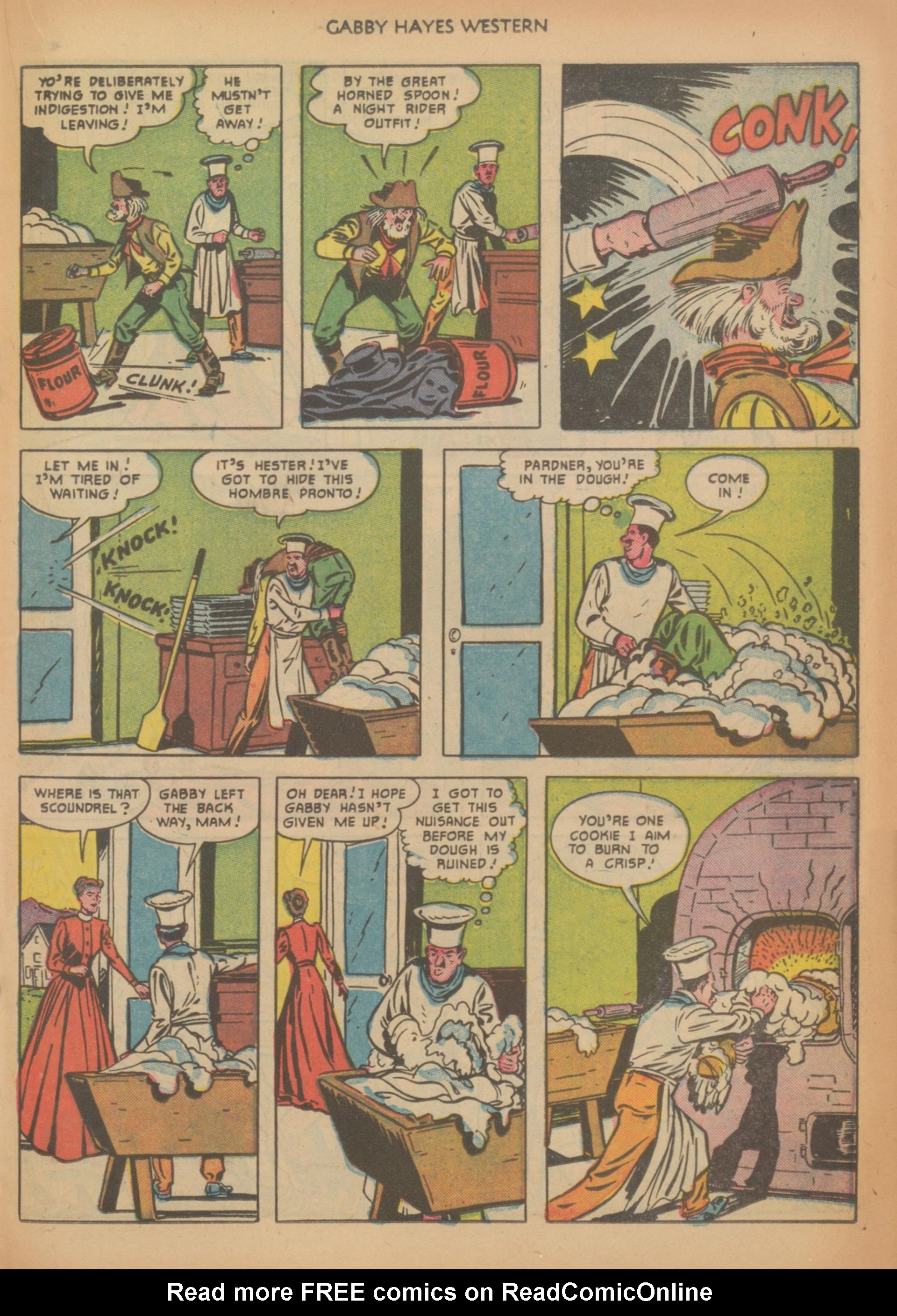 Read online Gabby Hayes Western comic -  Issue #30 - 19