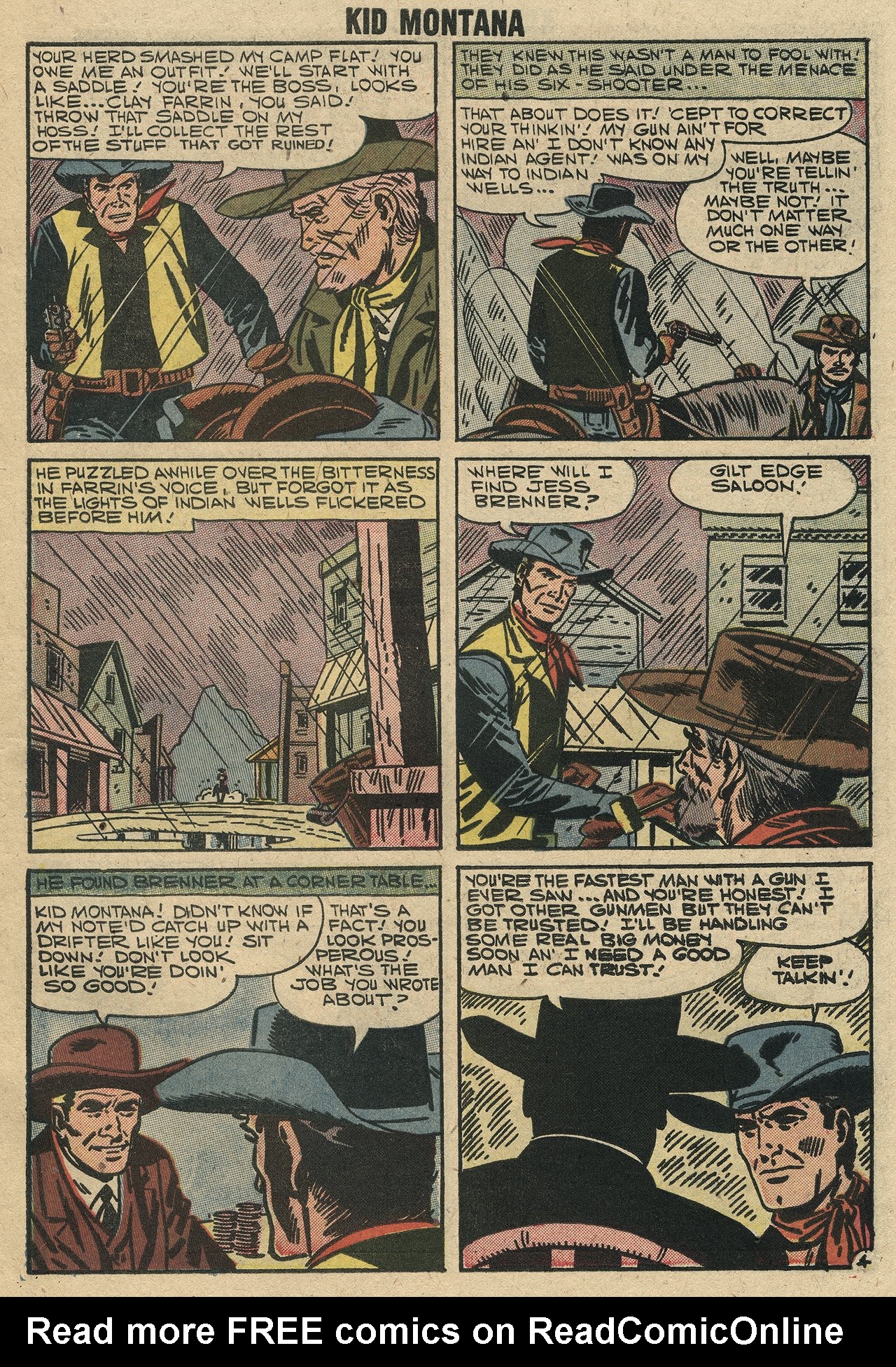 Read online Kid Montana comic -  Issue #12 - 7