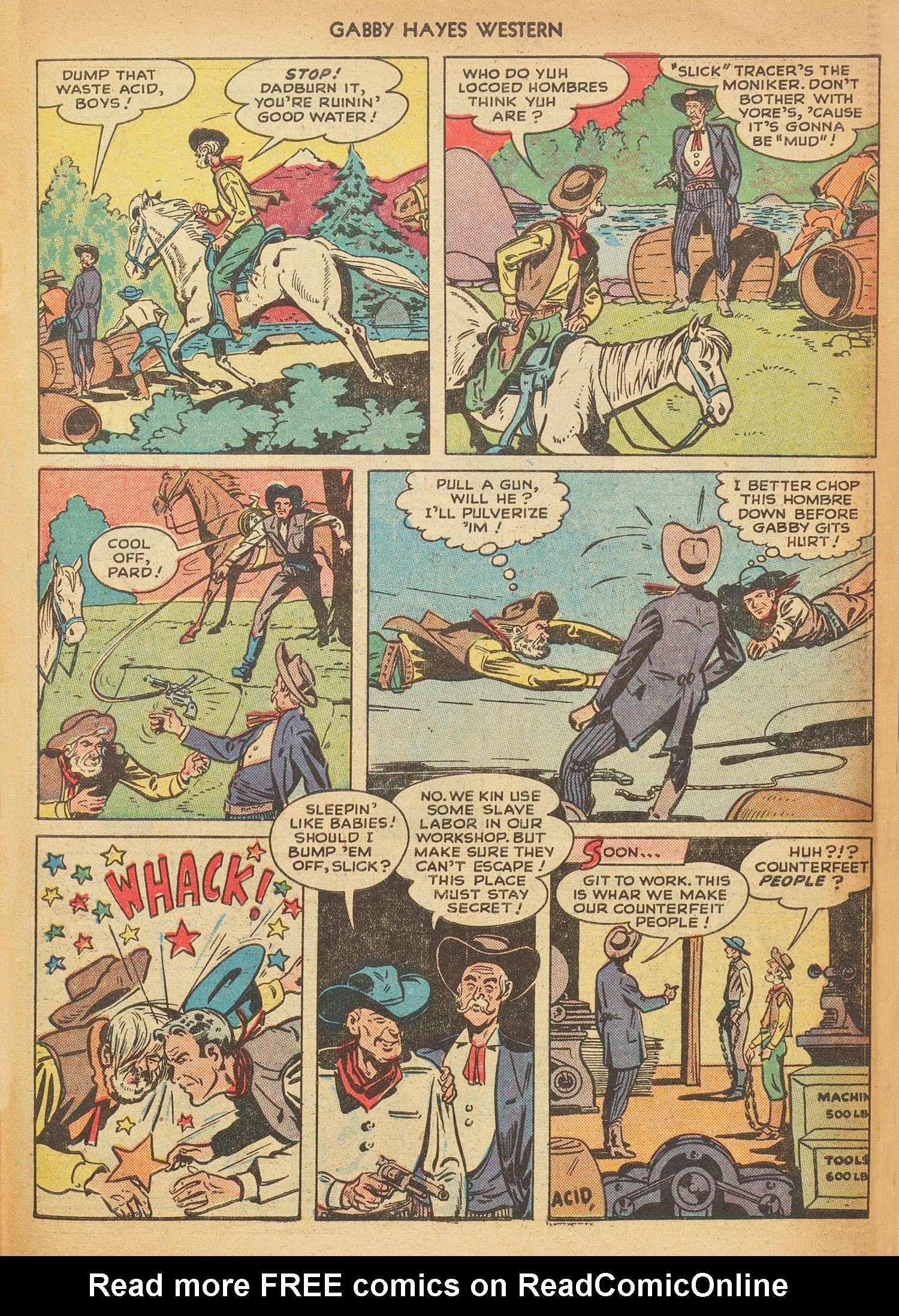 Read online Gabby Hayes Western comic -  Issue #3 - 43
