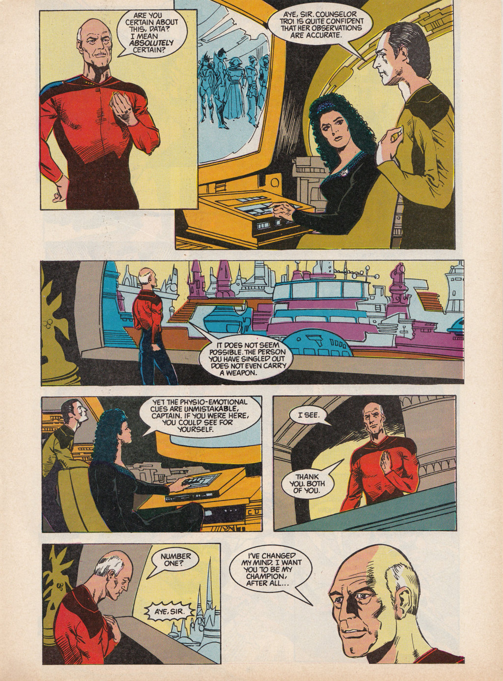 Read online Star Trek The Next Generation (1990) comic -  Issue #11 - 7