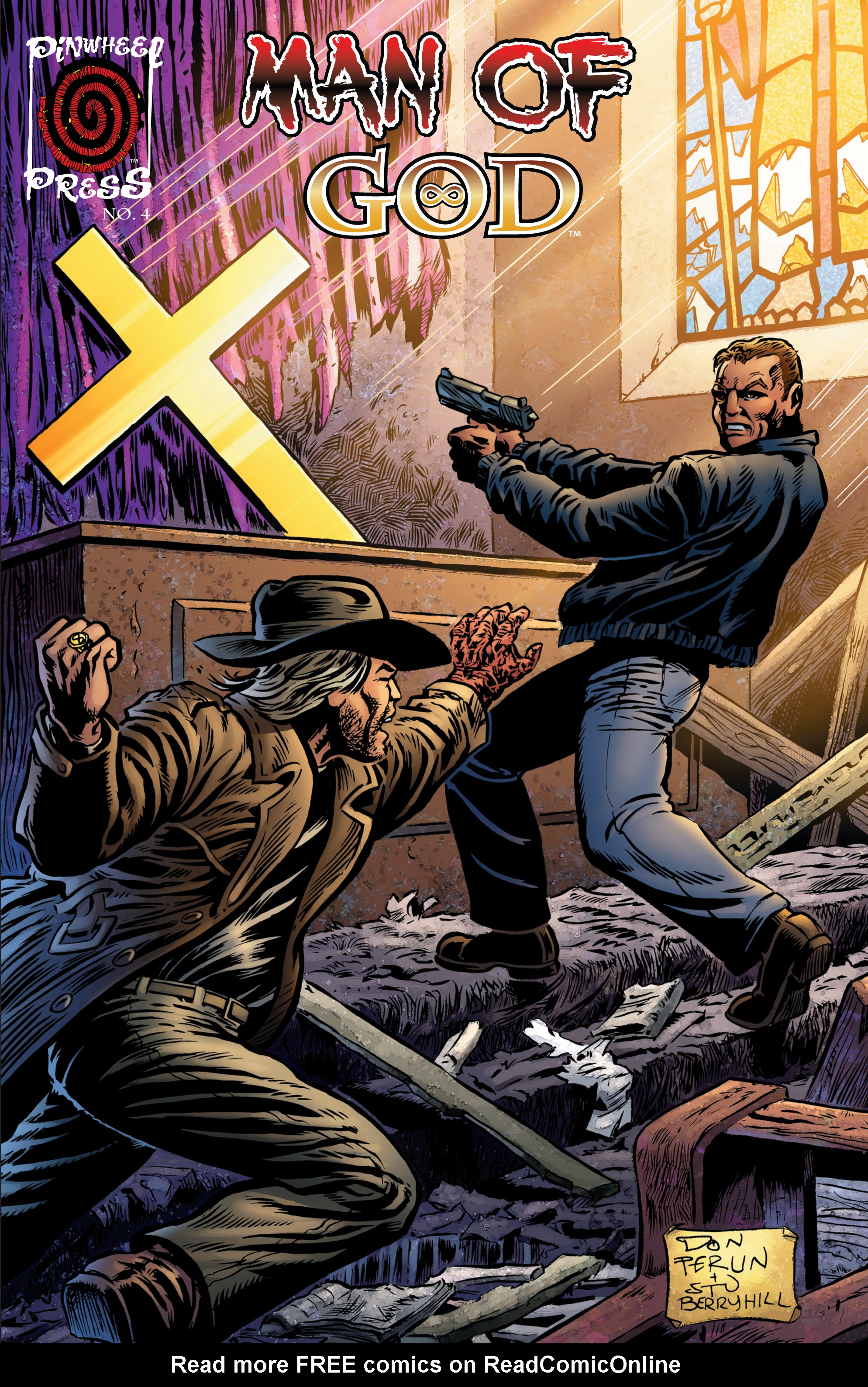 Read online Man of God comic -  Issue #4 - 3