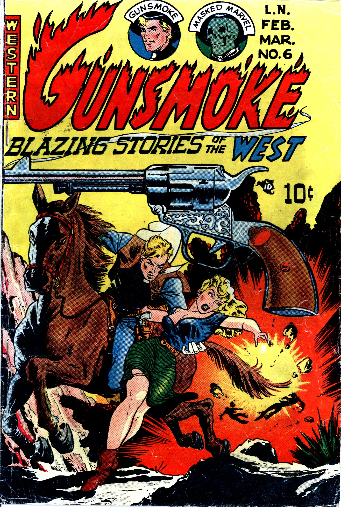 Read online Gunsmoke comic -  Issue #6 - 1
