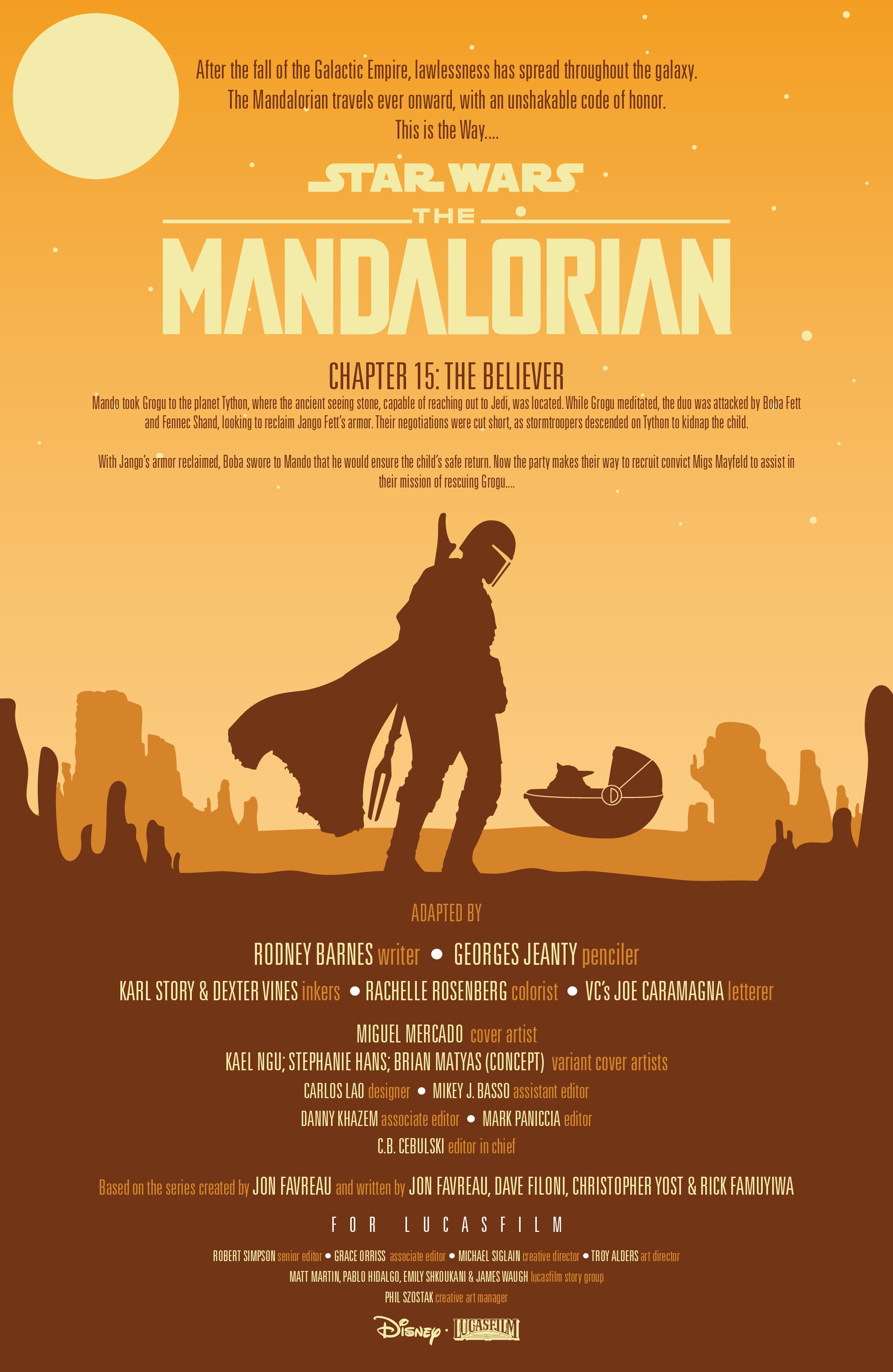 Read online Star Wars: The Mandalorian Season 2 comic -  Issue #7 - 2